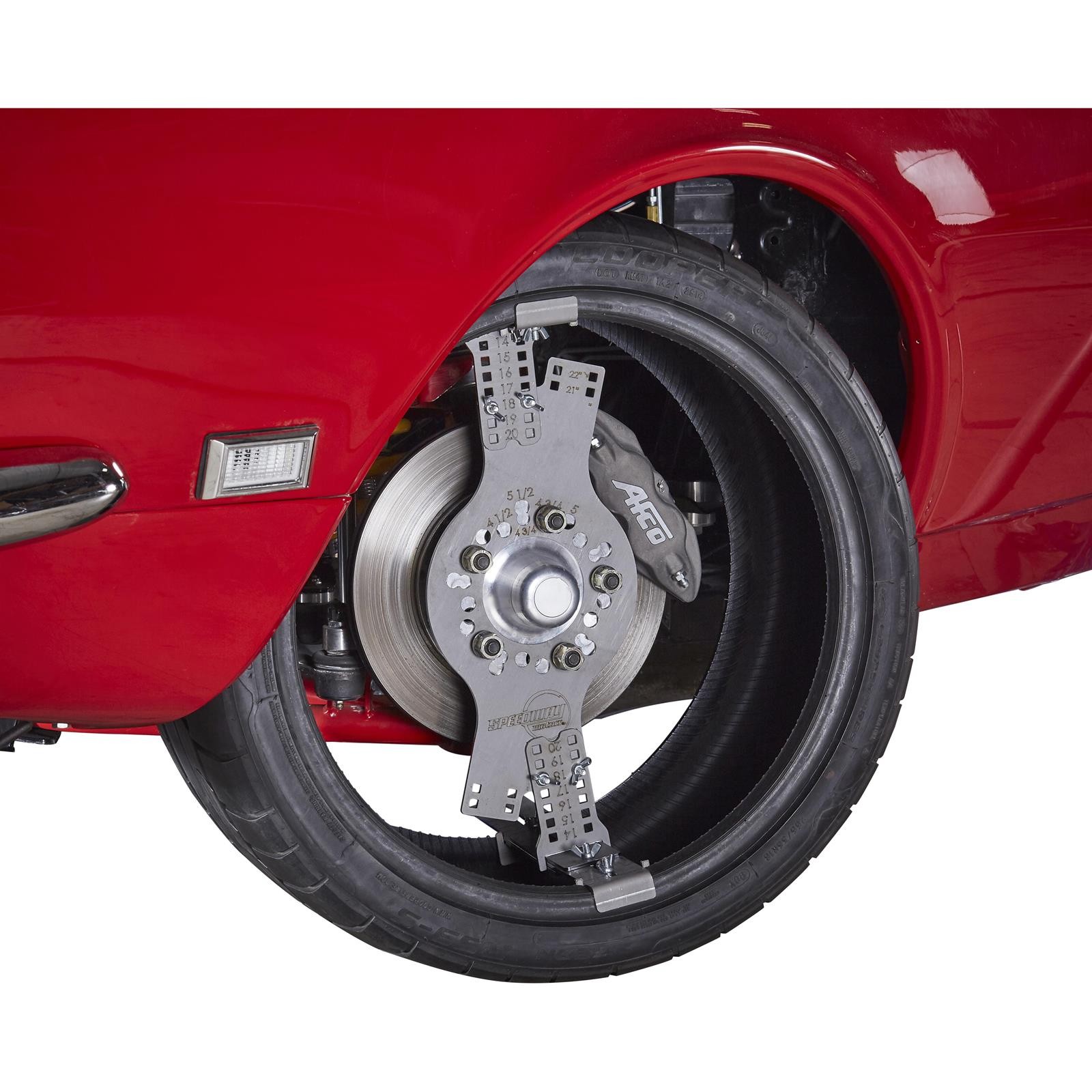 Wheel Fitment Tool for Tire Fit Testing Size Measuring Mockup