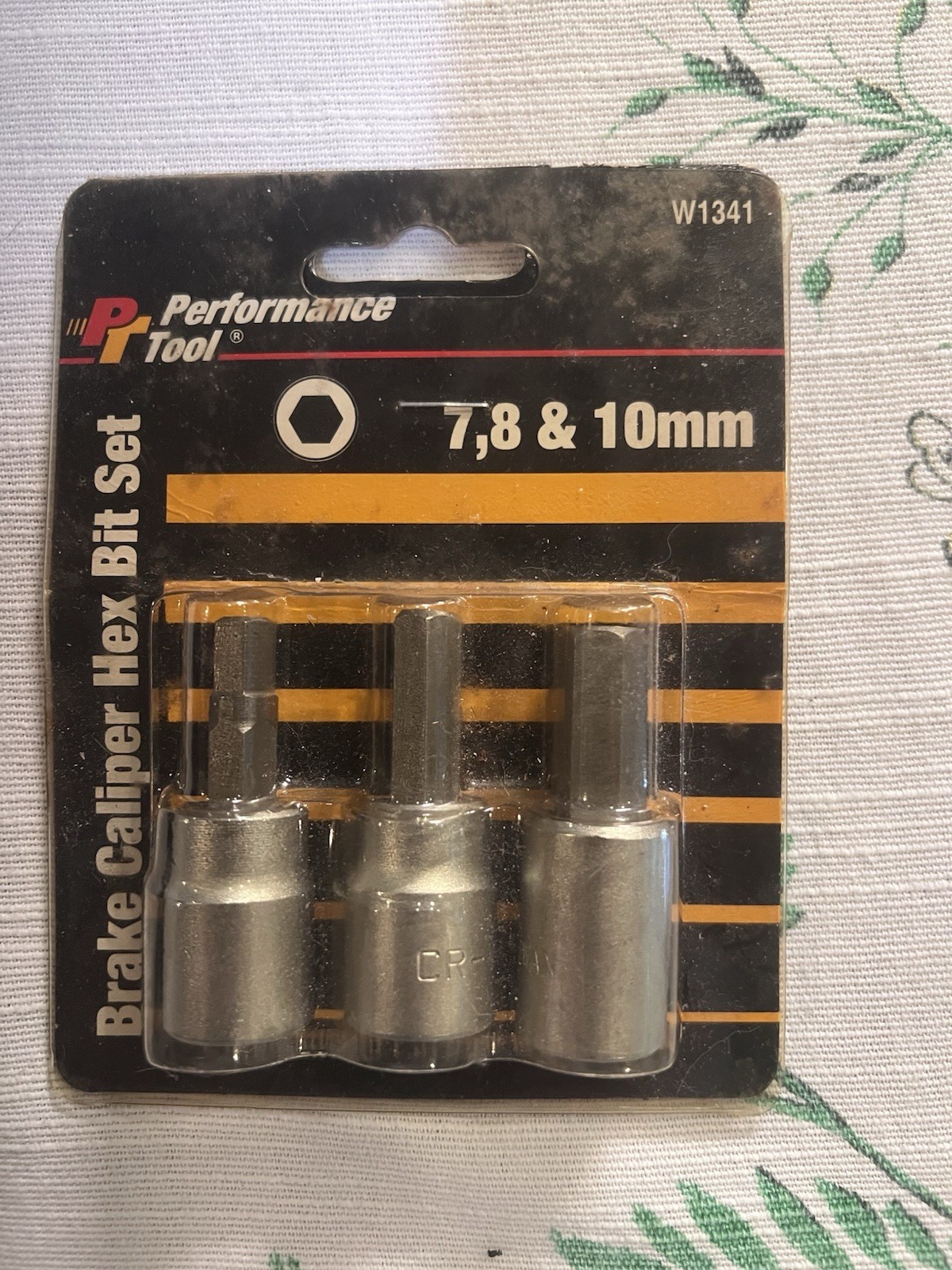 New Performance Tools W1341 Brake Caliper Hex Bit Set