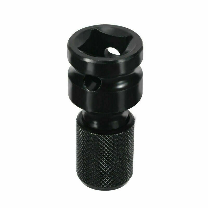 4Pcs 1/2″ Drive To 1/4″ Socket Adapter for IMPACT WRENCH Hex Drill Chuck Convert