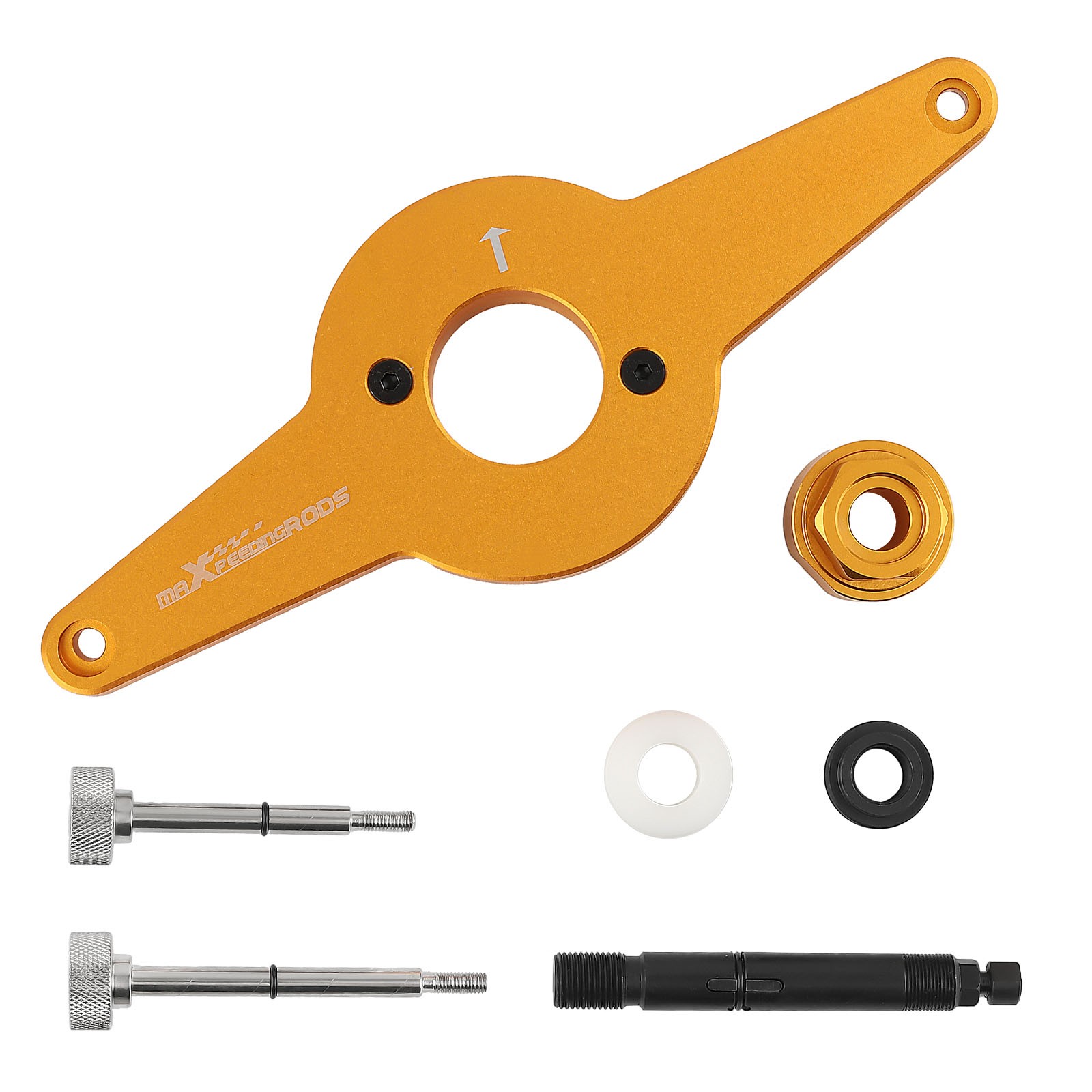 Vibration Damper Holding Tool Crankshaft Pulley Removal Set for Audi VW EA888