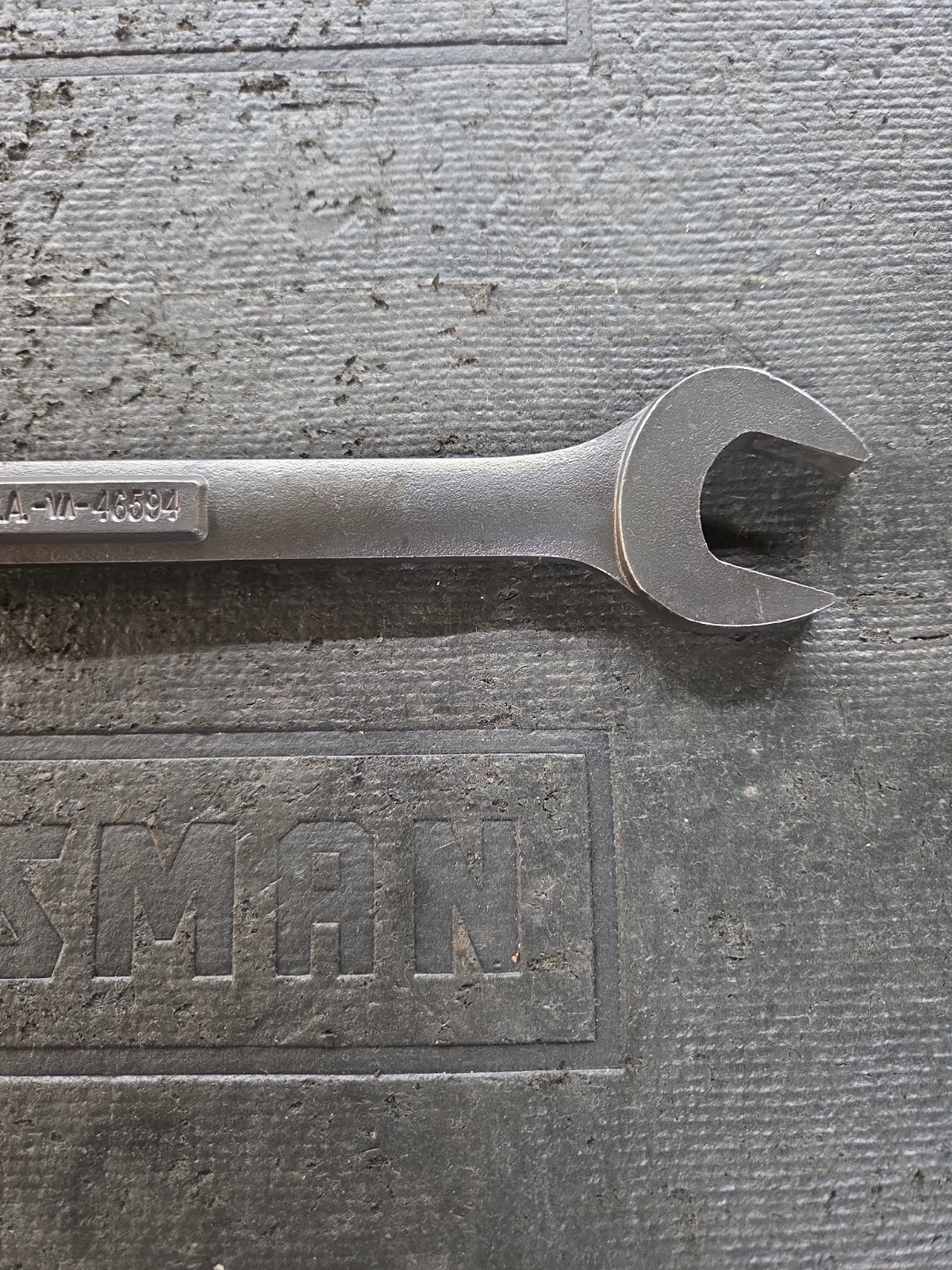 Craftsman Black Oxide 1 1/8″ Made In USA Combination Wrench 12 Point 46594