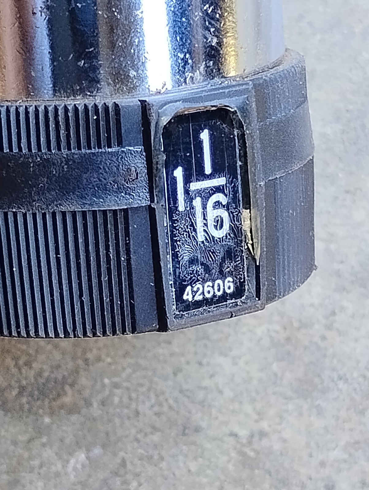 Craftsman 1/2″ Drive Easy Grip 6pt Deep 1-1/16″ Socket 42606 USA