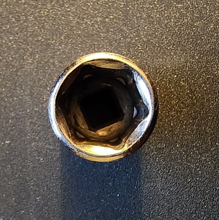 Craftsman USA 13mm Socket 6 Point 1/4″ Drive Inverted -G2- 43514