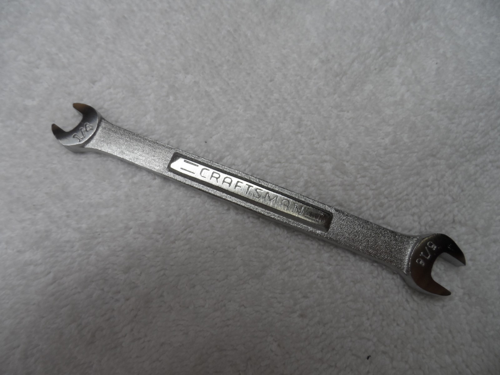 Craftsman Standard SAE Open End Wrench 1/4 x 5/16 – PN 44571 A-AD