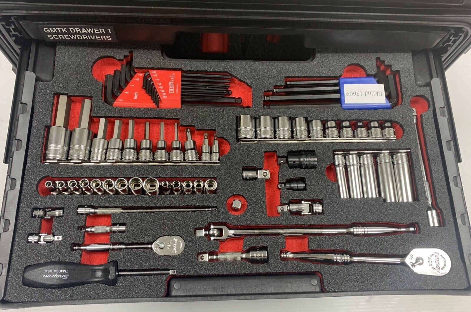 New Snap-on™ GMTK General Mechanic’s Maintenance Military Tool Set Kit 6 Drawer