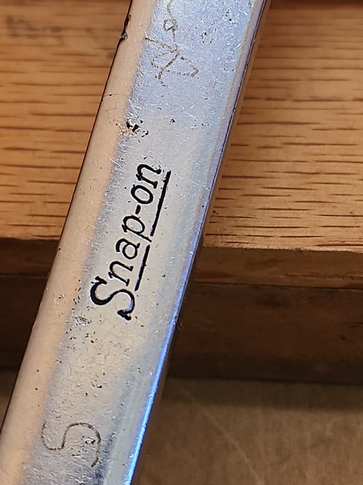Snap On SAE 12 Pt Combination Short Wrench 9/16″ OEX-180 Vintage 1949 Date Code