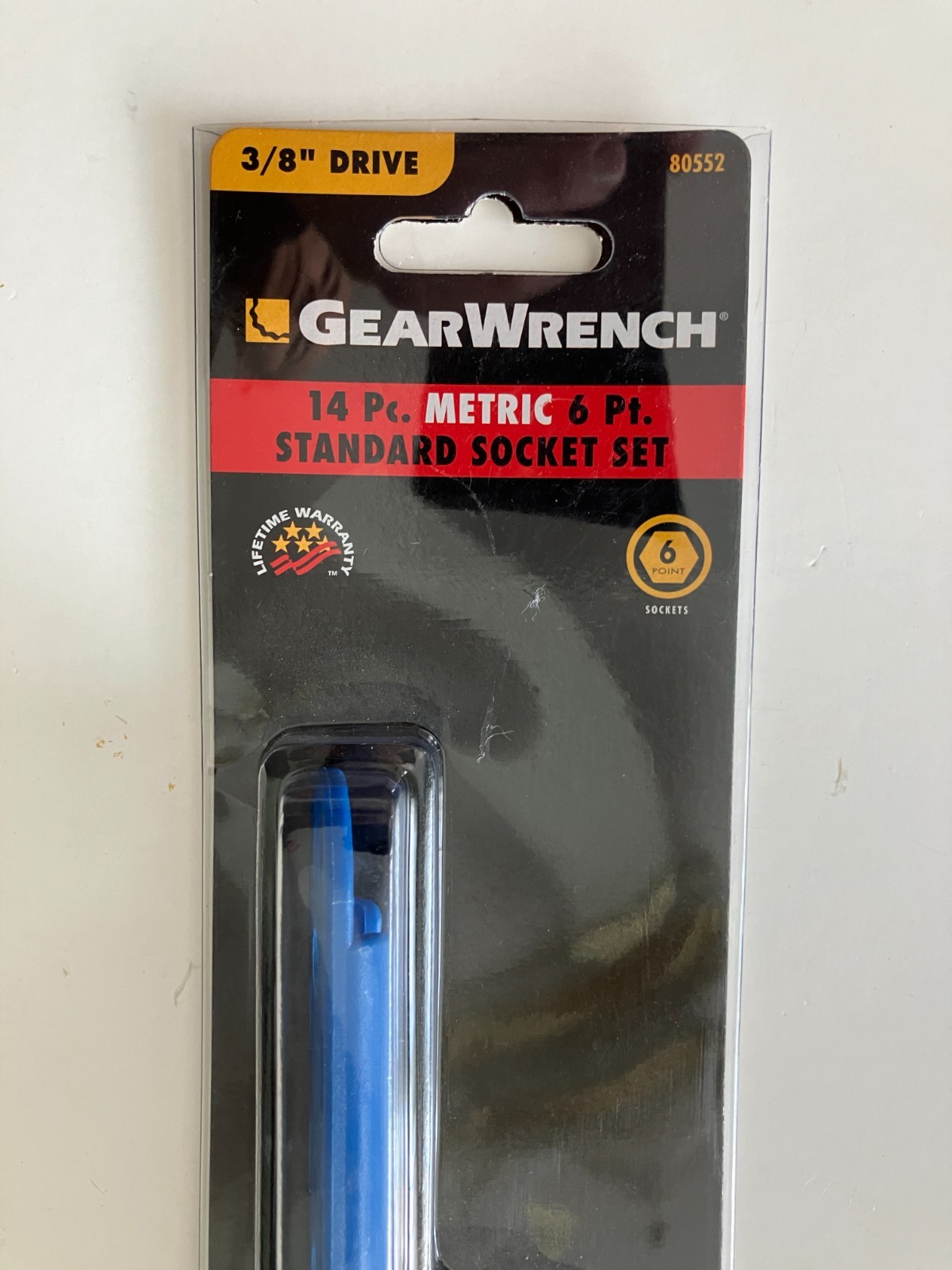 Gearwrench 28 Pc 3/8″ Dr 6 Point Standard & Deep Metric Socket Set 6-19mm, New