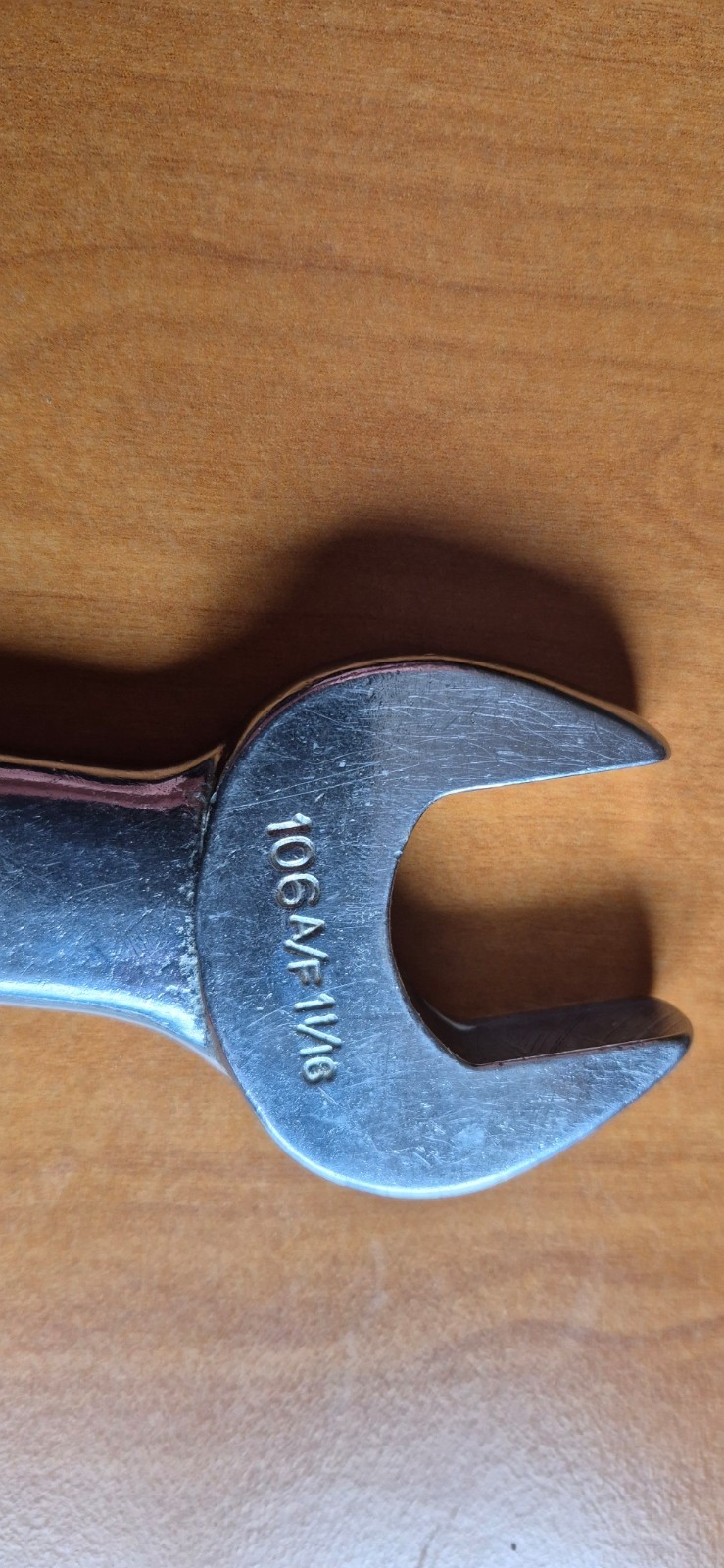 Britool Made In England 1 1/4 A/F 1 1/16 A/F Spanner Vintage Tools