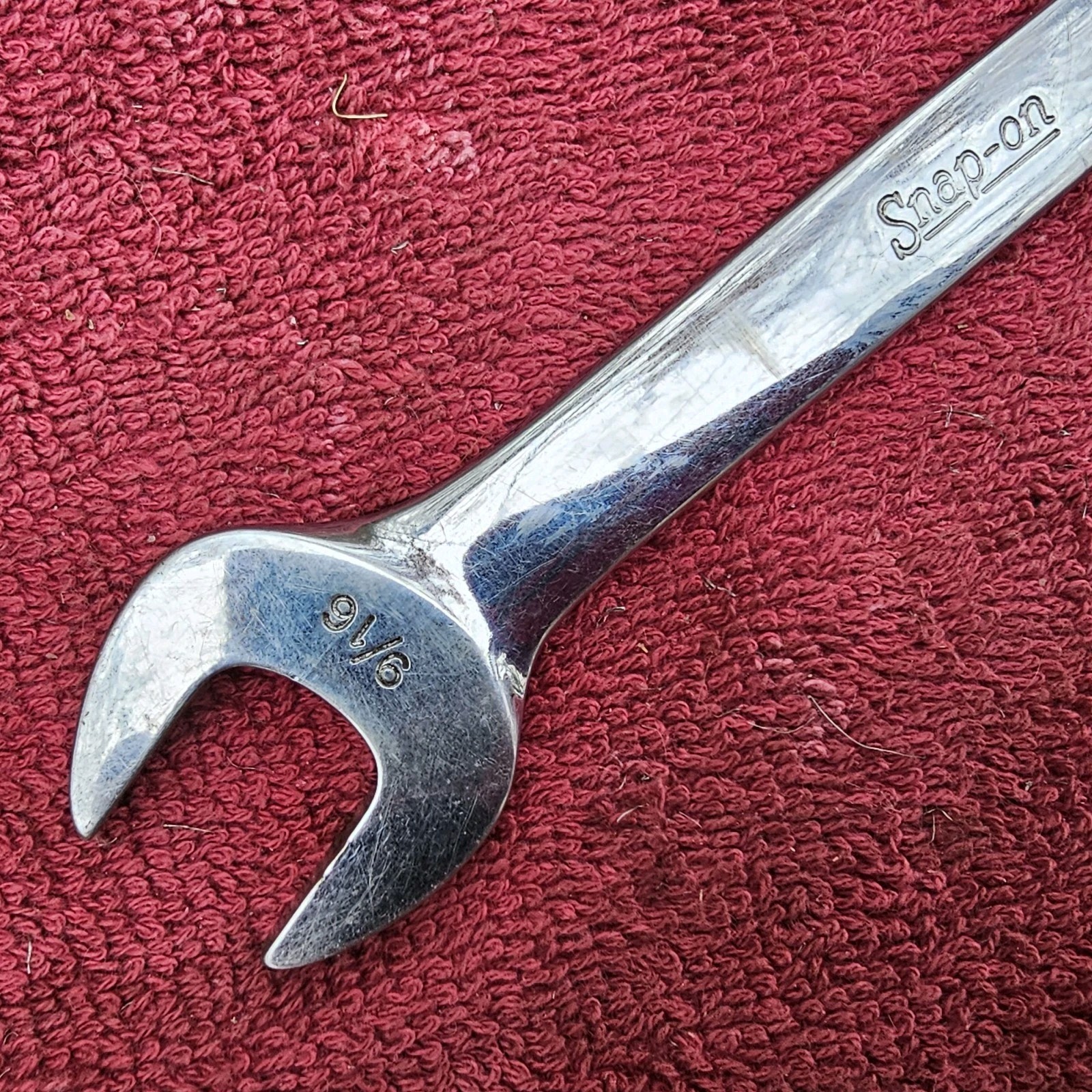 1987 Snap-on OEX180 9/16″ 12 Point Short Combination Wrench USA