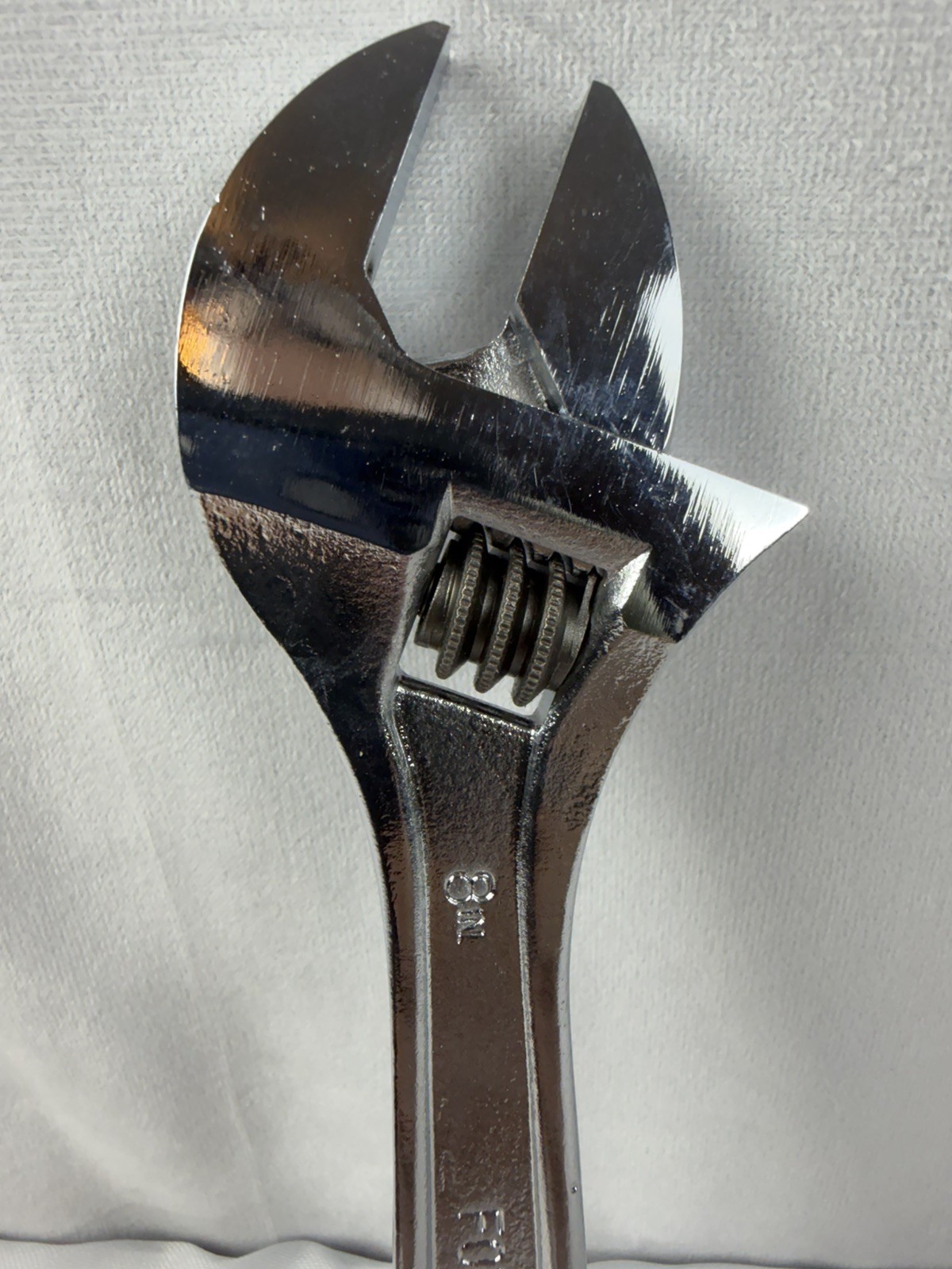 SK Hand Tools 8008 8″ Adjustable Wrench 15/16” Jaw Capacity Ni Coating SK8008