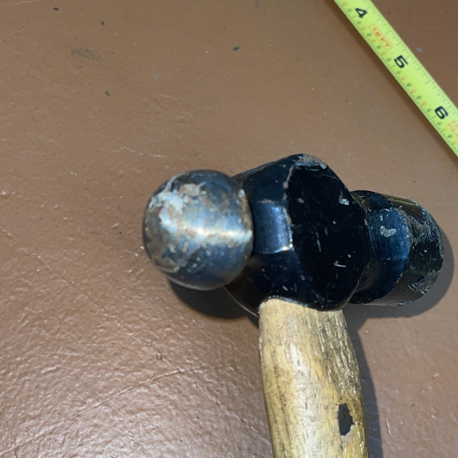 Vaughn USA TCO16 16 Oz Ball Peen Hammer 16oz Head Wood Handle