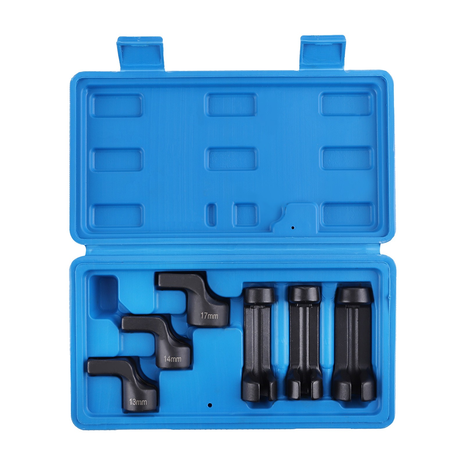 6x Egt Sensor Socket Set, Straight & Offset 13mm 14mm 17mm 3/8″ Drive