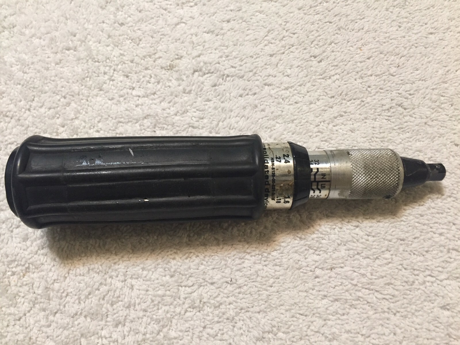Adjustable Torque Screwdriver 361SM Consolidated Devices – used