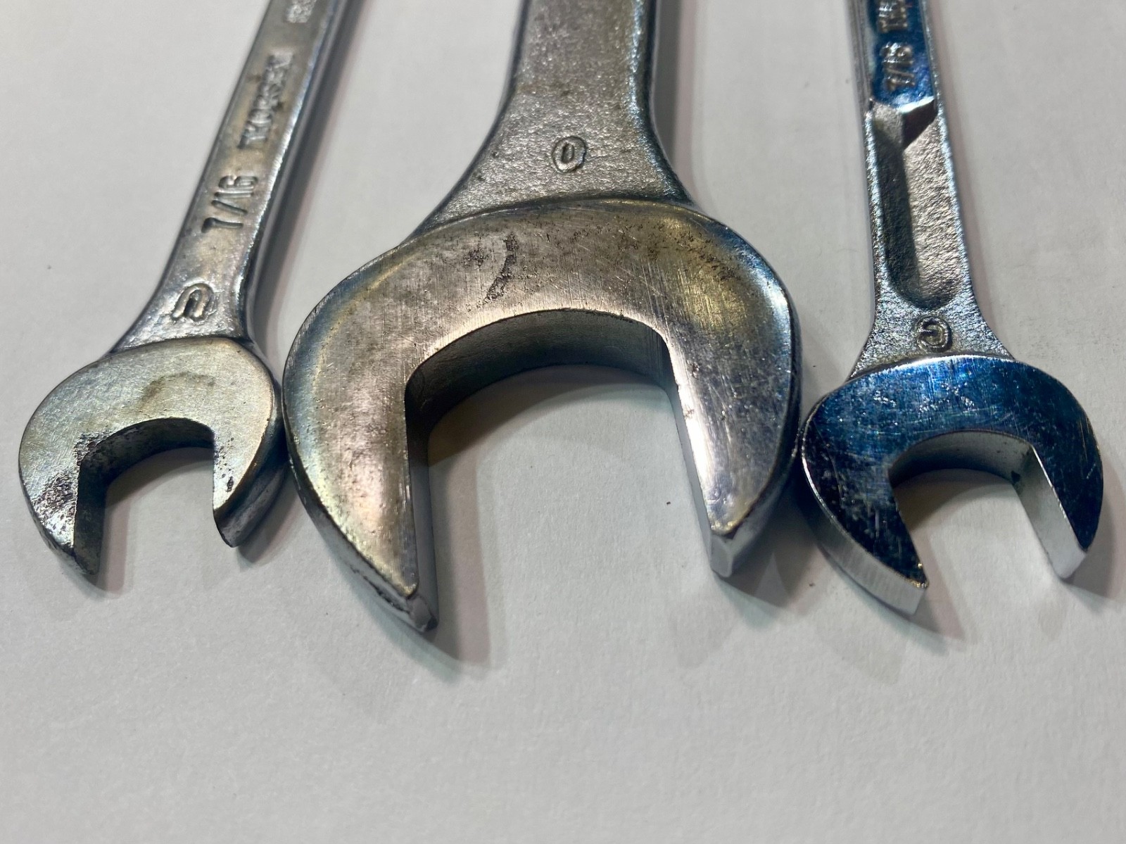 Vintage 3 pc. Thorsen/Action Open-End Wrench Lot, ca. 1962-1991, Made in USA