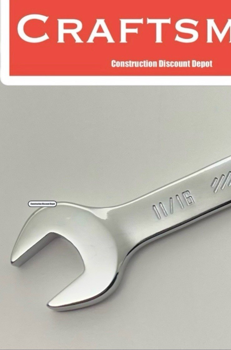 Craftsman 90T CMMT87239 11/16″ In SAE Combination Ratcheting Wrench 12 Point