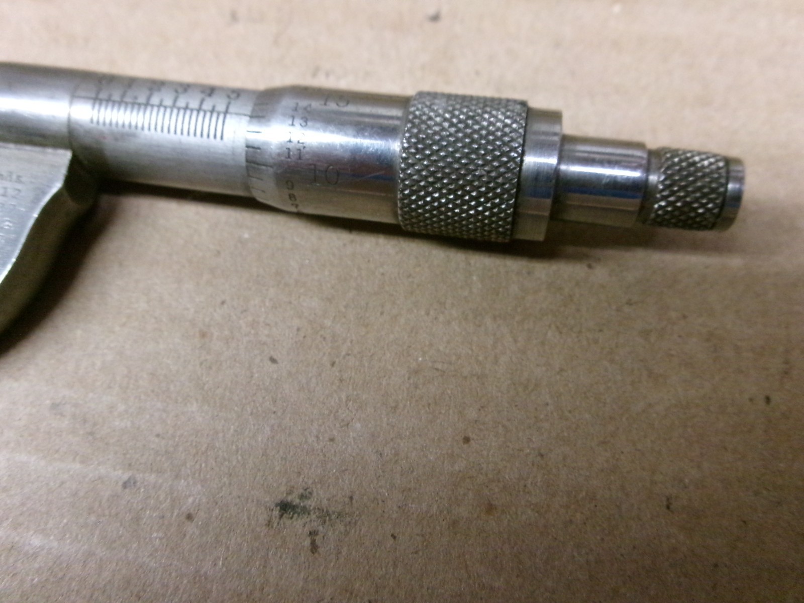 Vintage L. S. Starrett USA 0 – 1/2″ Micrometer No 218