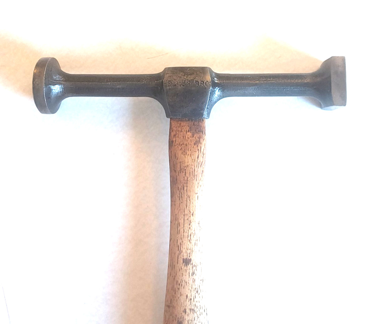 Vintage Heller Twin Faced Auto Body Hammer USA