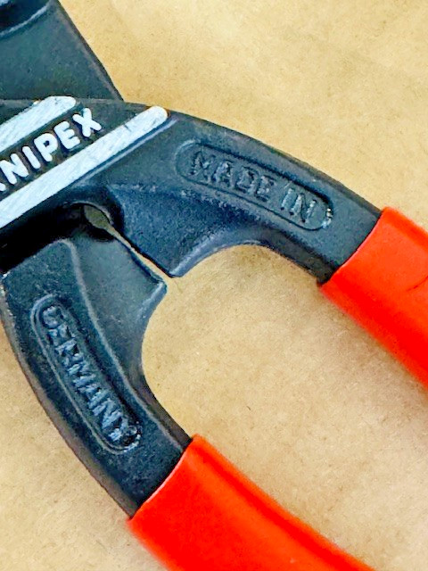 MAC Tools Knipex P19 8″ Lever Action Center Cutter Plier – NEW