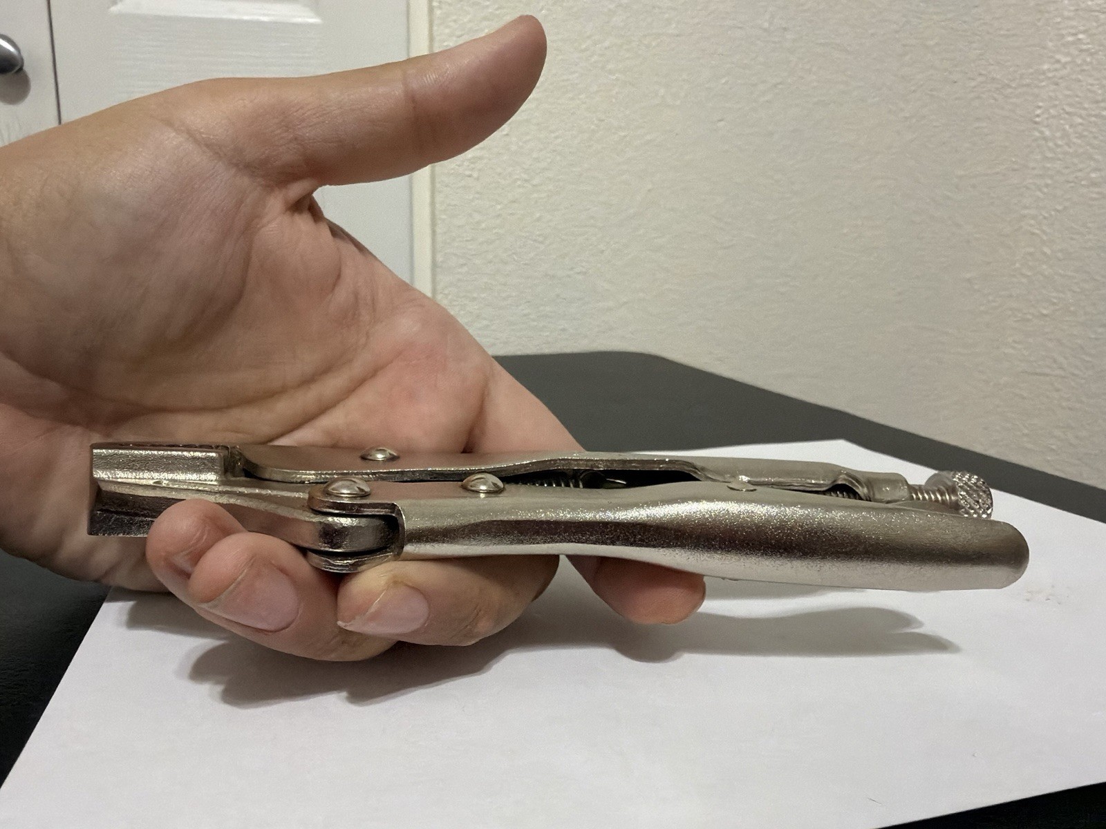 MAC TOOLS MLP7SJ 7″ Straight Jaw Locking Pliers Vice Grip Free Shipping