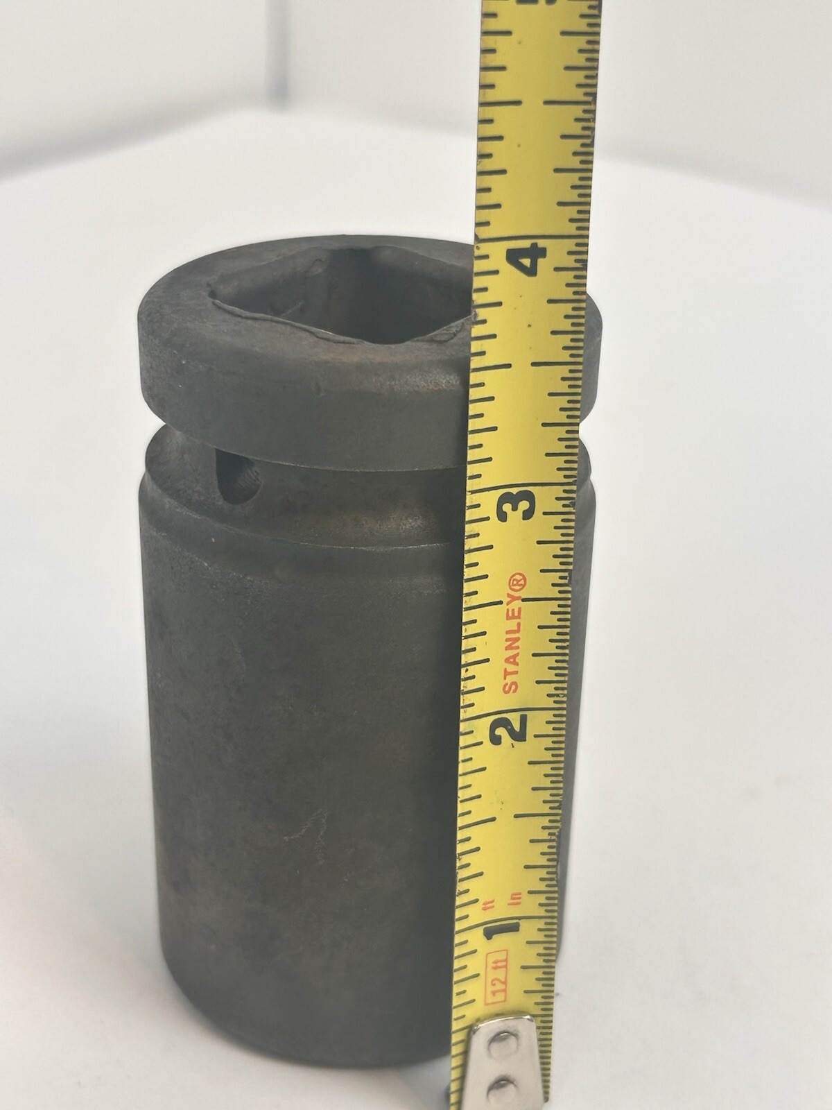 1-3/8″ x 1” Drive 6 Point Deep Socket For Impact Use USA No Markings