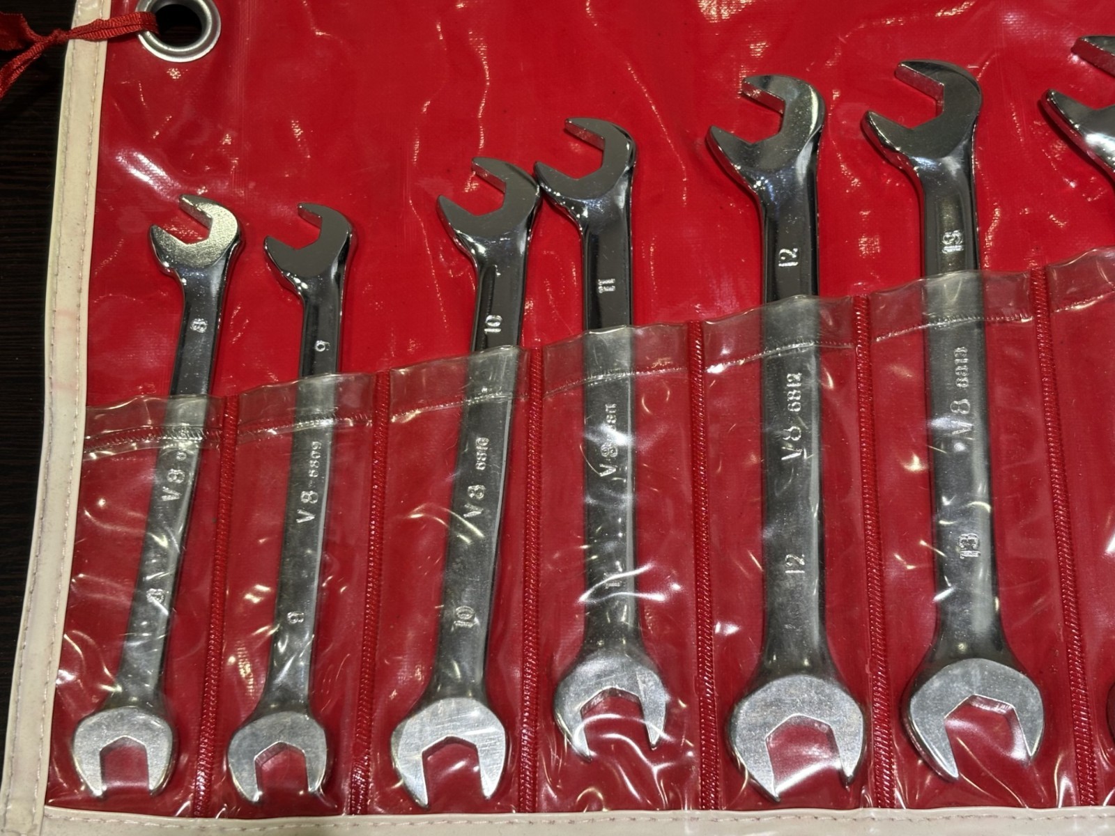 V8 Tools 16PC Angle Head Wrench Set Metric #816 8MM-23MM