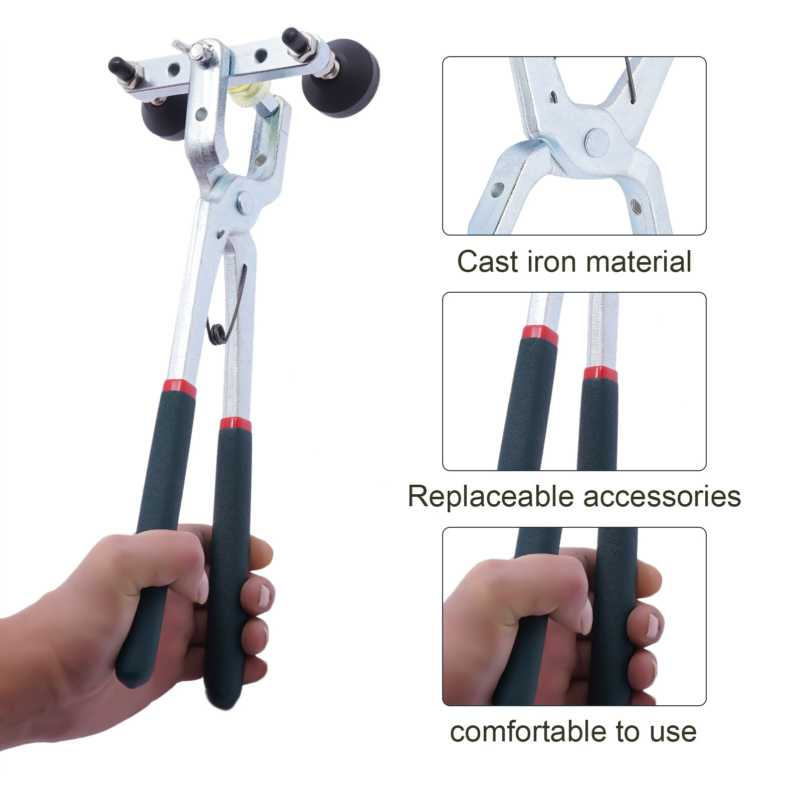Paintless Dent Repair Pliers Car Fender Edge Repair Kits,Auto Body Repair Tools