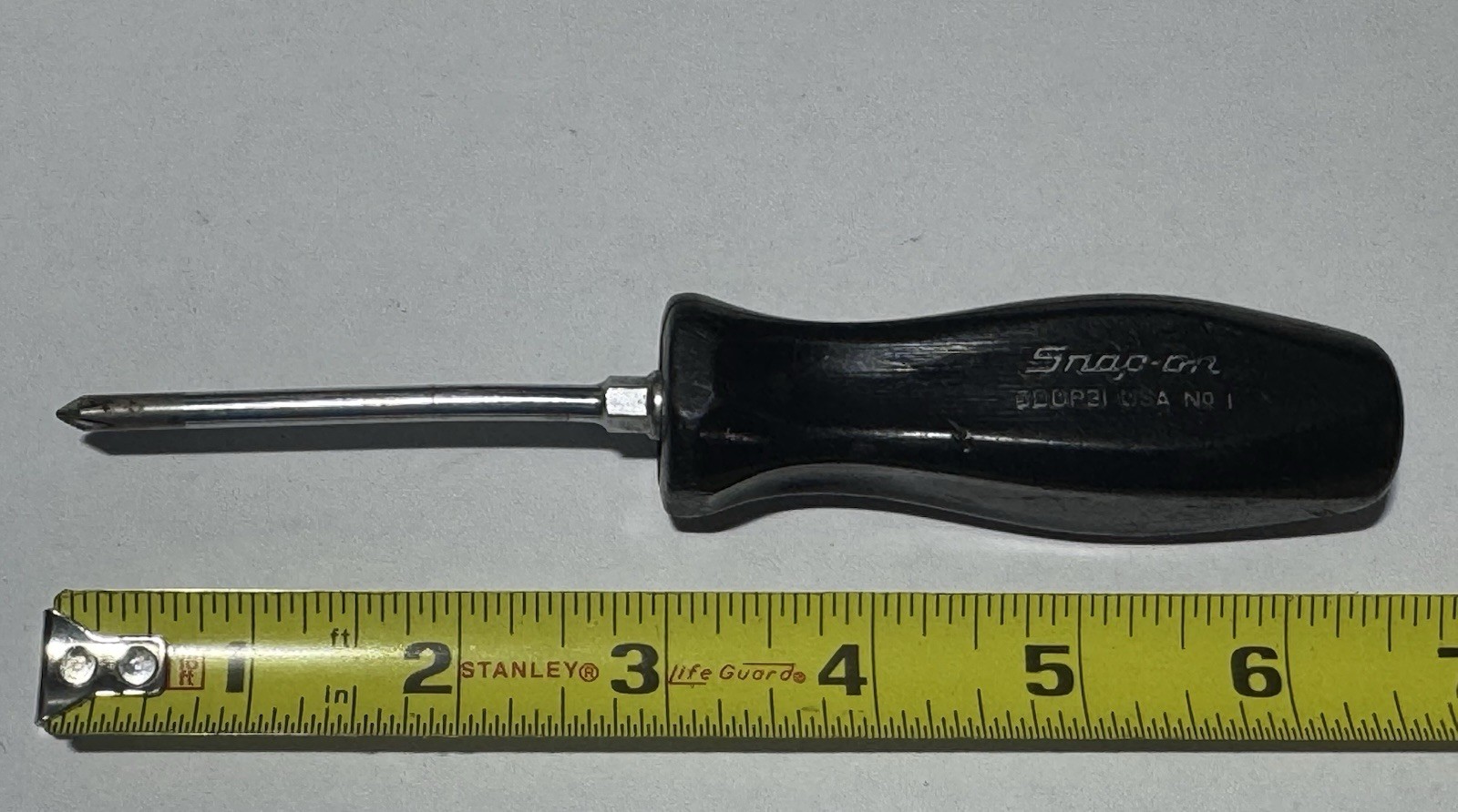Snap-On Black Handle SDDP31 Philips #1 Screwdriver