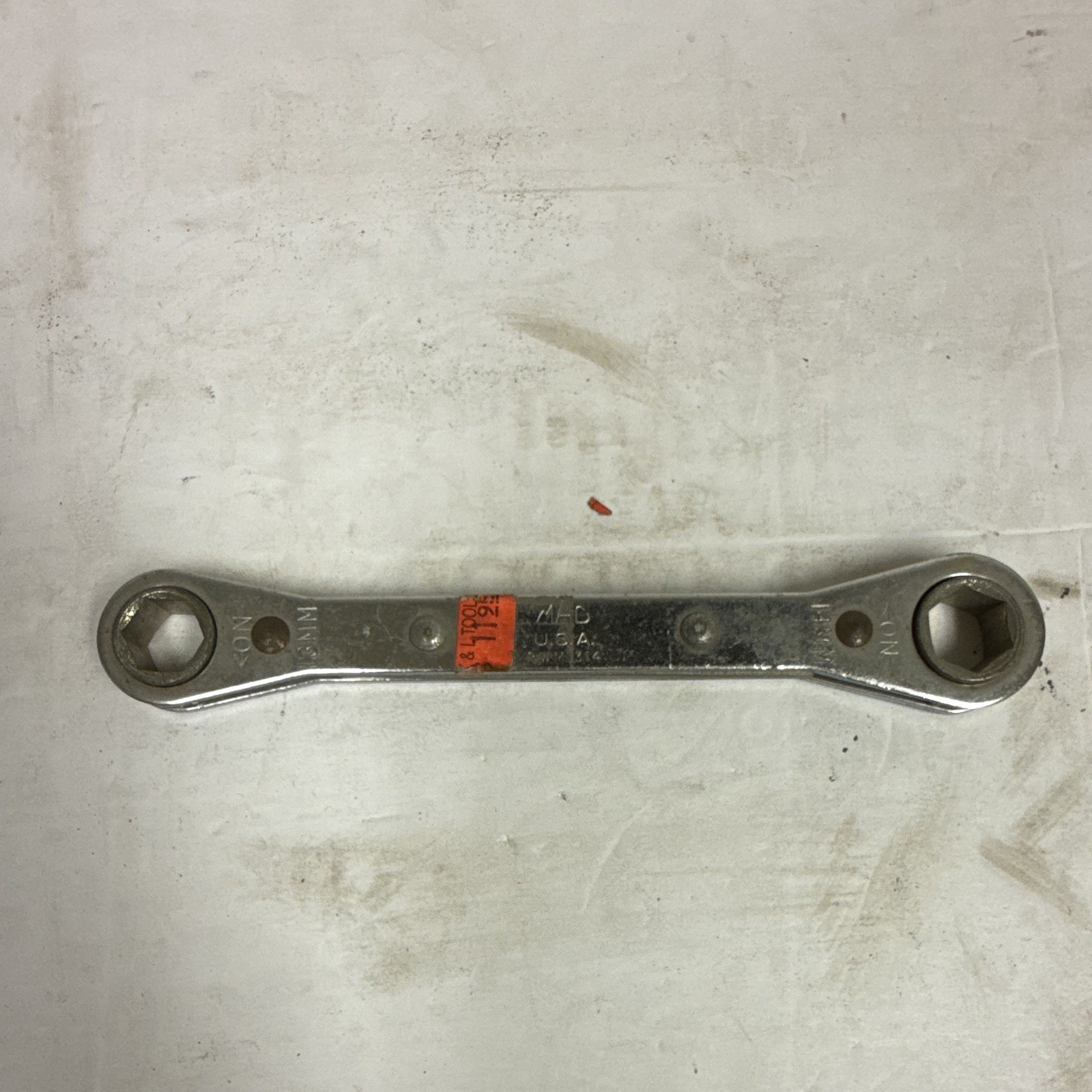 Mac Tools RWM1314 Metric Ratcheting Box Wrench 13mm x 14mm 6pt
