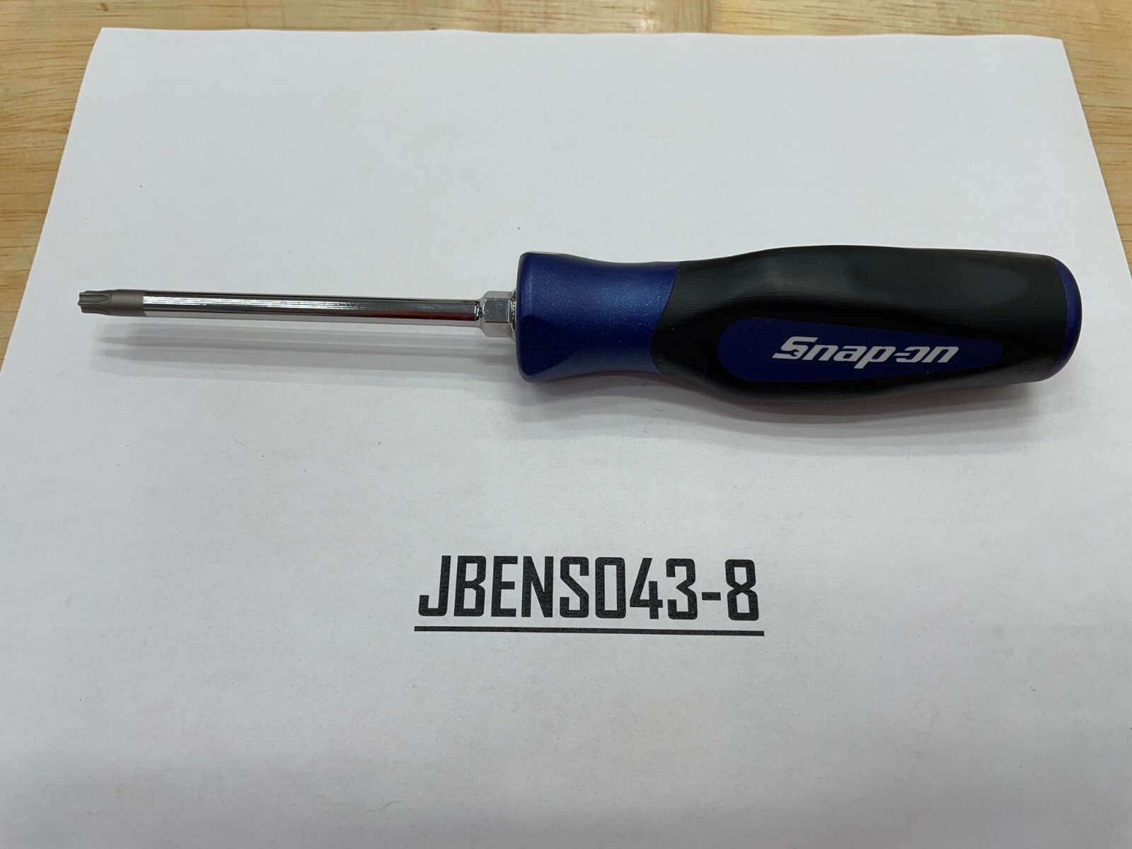 Snap-on Tools USA NEW POWER BLUE T30 Soft Grip Torx Screwdriver SGDTX430BMB