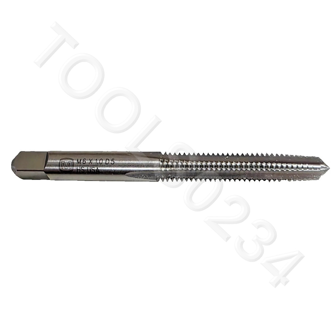 M6 x 1.0 D5 HSS Taper Tap Morse MT3838151 Starter 4FL Hand USA 6MM