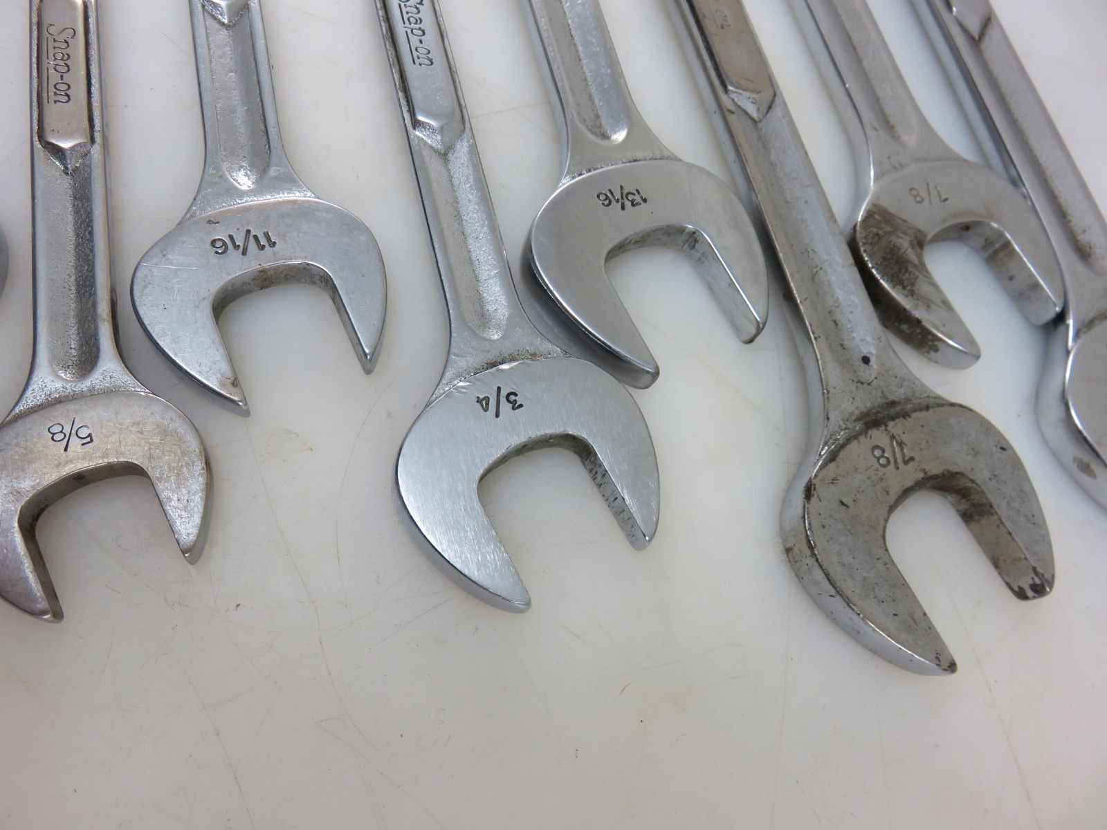 Snap-On VS Series Open End Wrench Set 11pc 1/4″-15/16″ Vintage