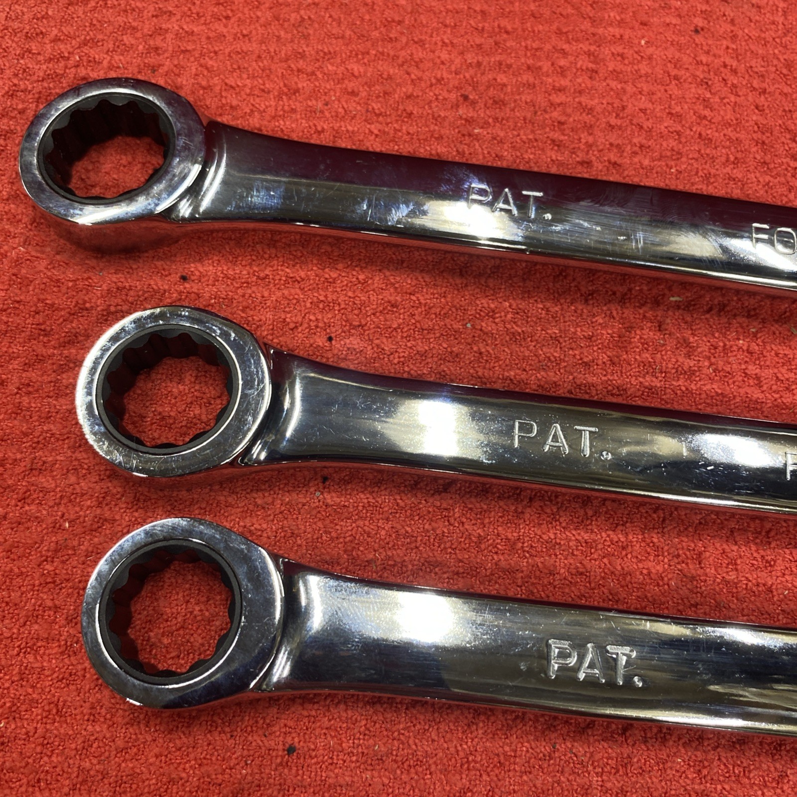 Armstrong Tools USA 6pc Ratcheting Double Box End Wrench Set SAE Missing 9/16