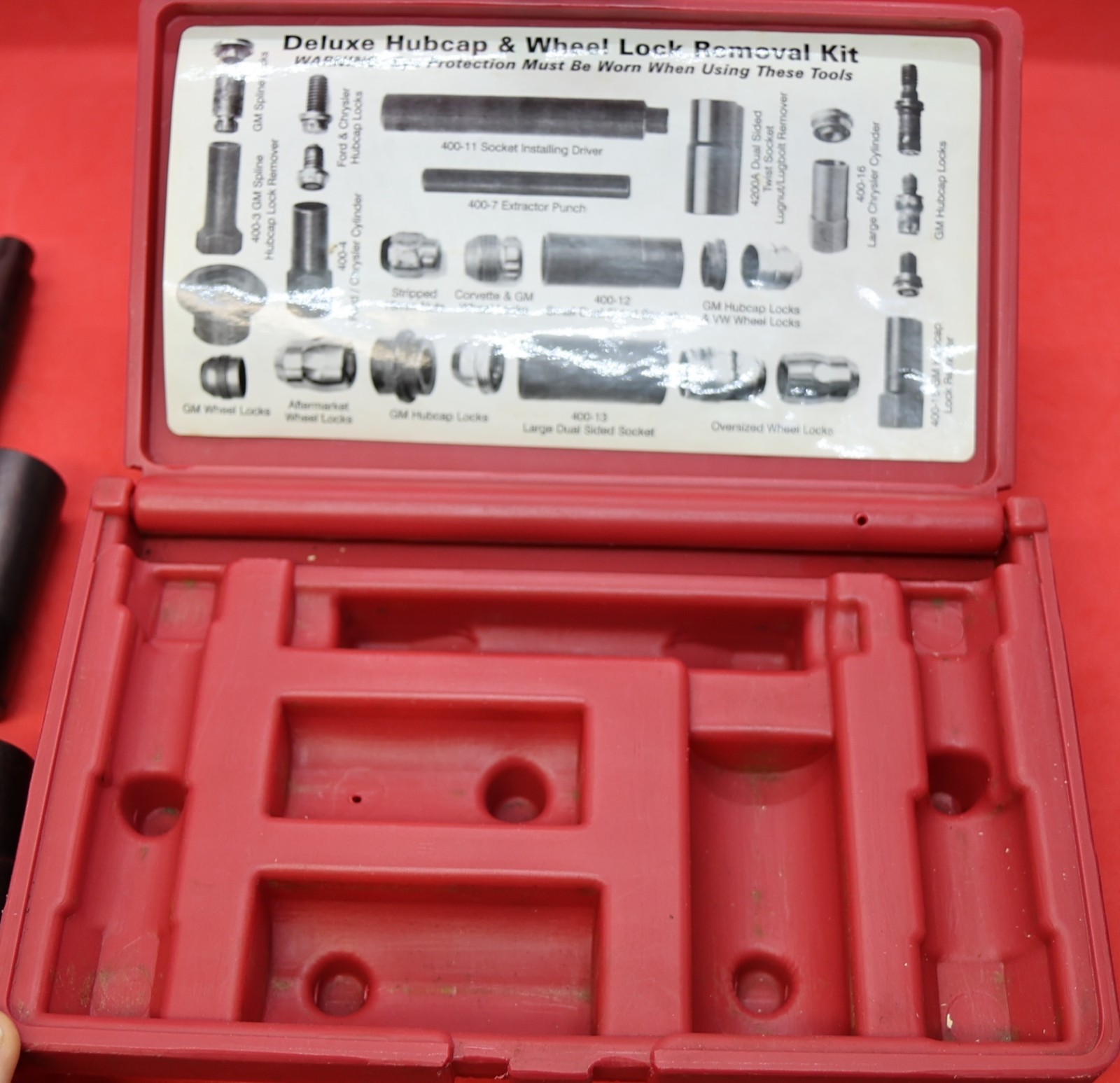 LTI Deluxe Hubcap and Wheel Lock Removal Kit LT-4000