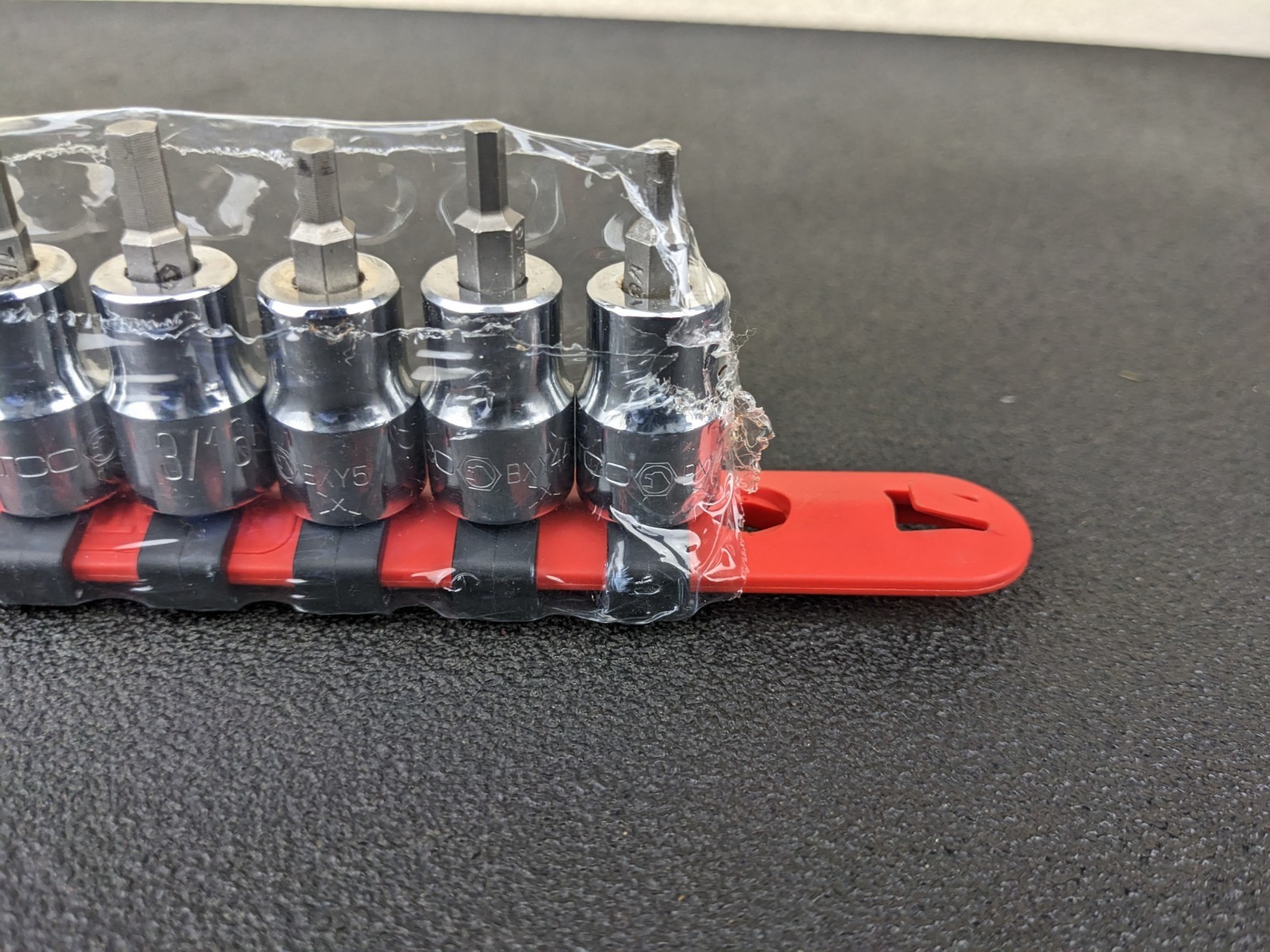 #bp124 Matco Tools NEW SBXY8R 3/8″ Dr Hex Socket Driver Set 1/8″-3/8″ USA