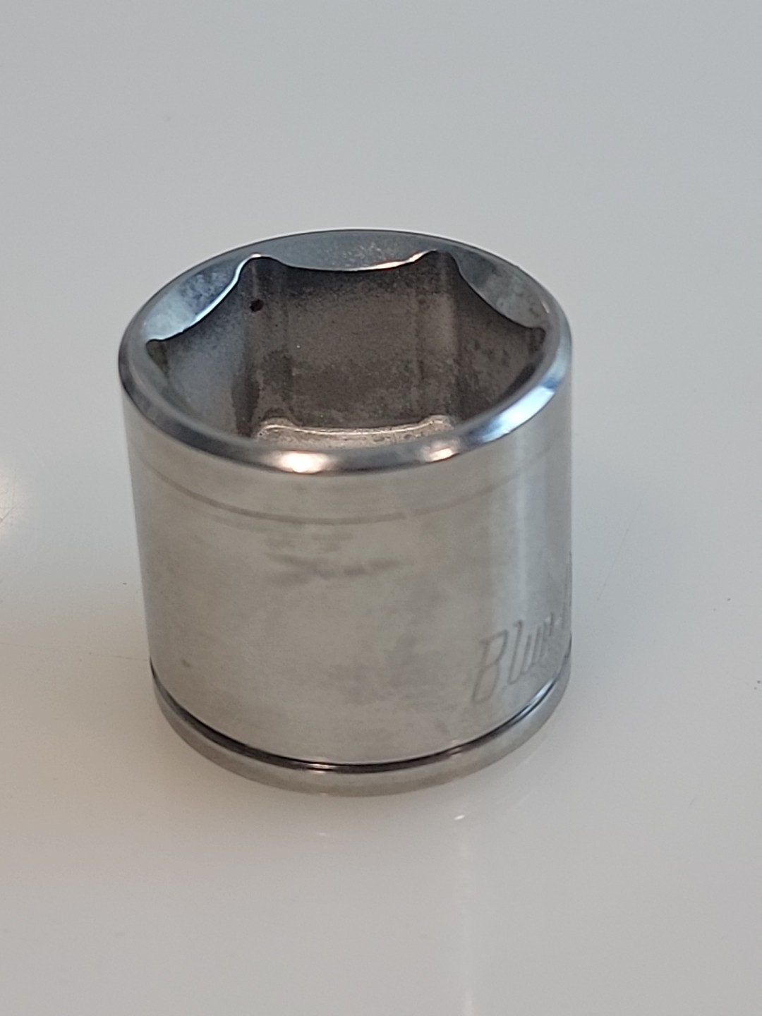 Blue Point Tools BLPS381 1″ SAE Shallow Socket 3/8″ Drive 6 Point Chrome