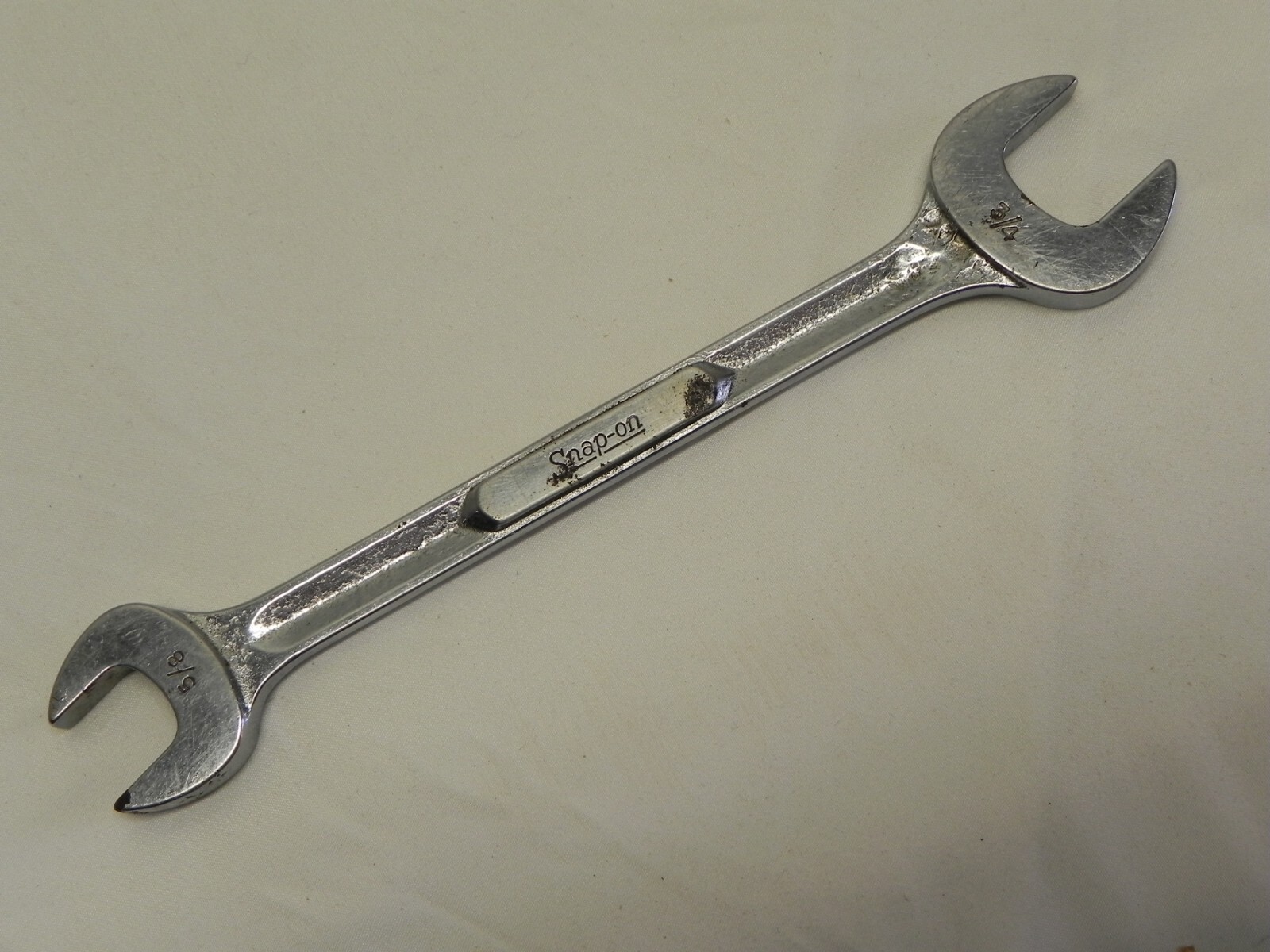 Snap-On VS2024 SAE 5/8» x 3/4» Open End Wrench Measuring 7-7/8» Long