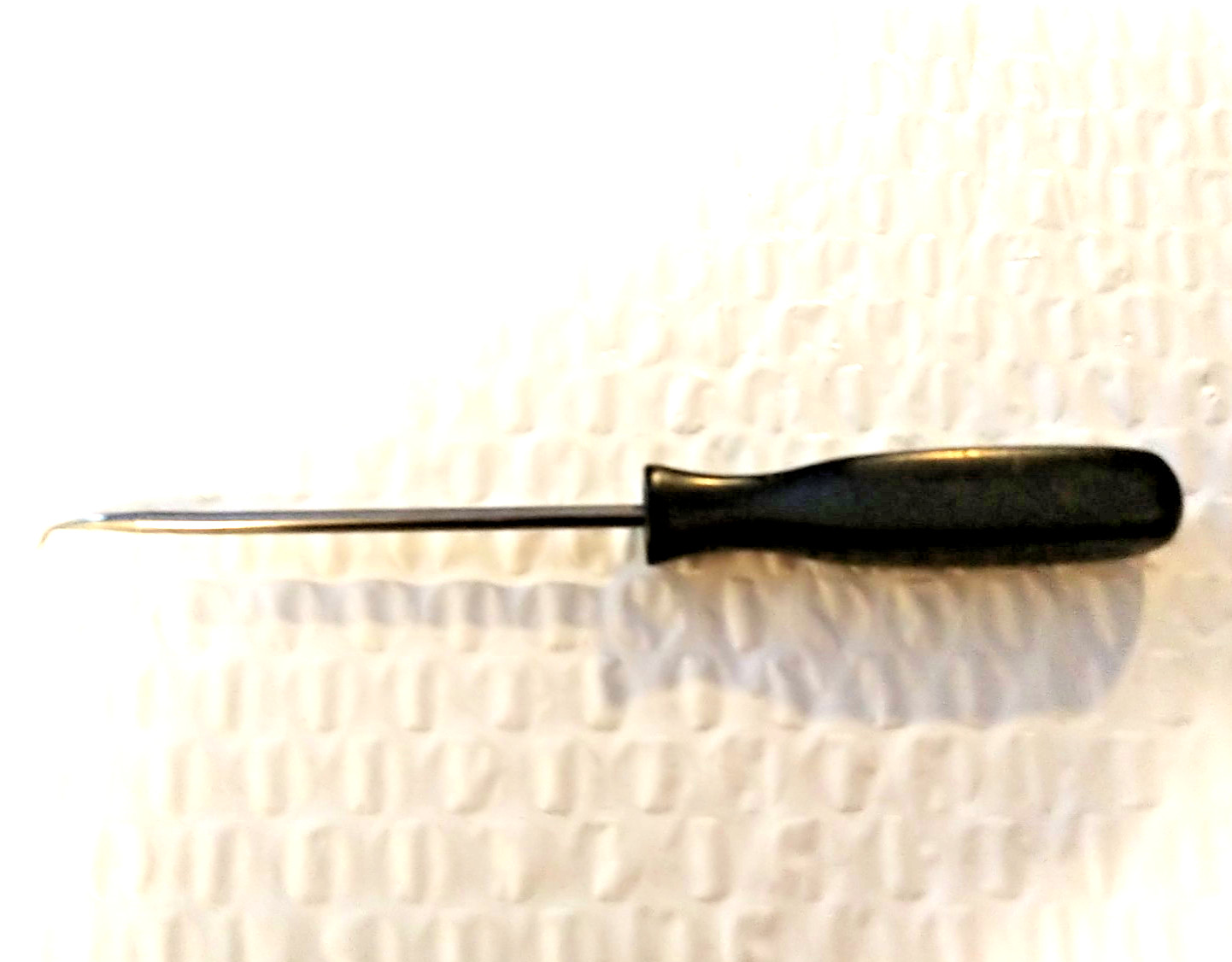 SNAP ON 6ASH45, 45 DEGREE MINI – PICK, BLACK HEAVY DUTY HANDLE, 6″ LONG.