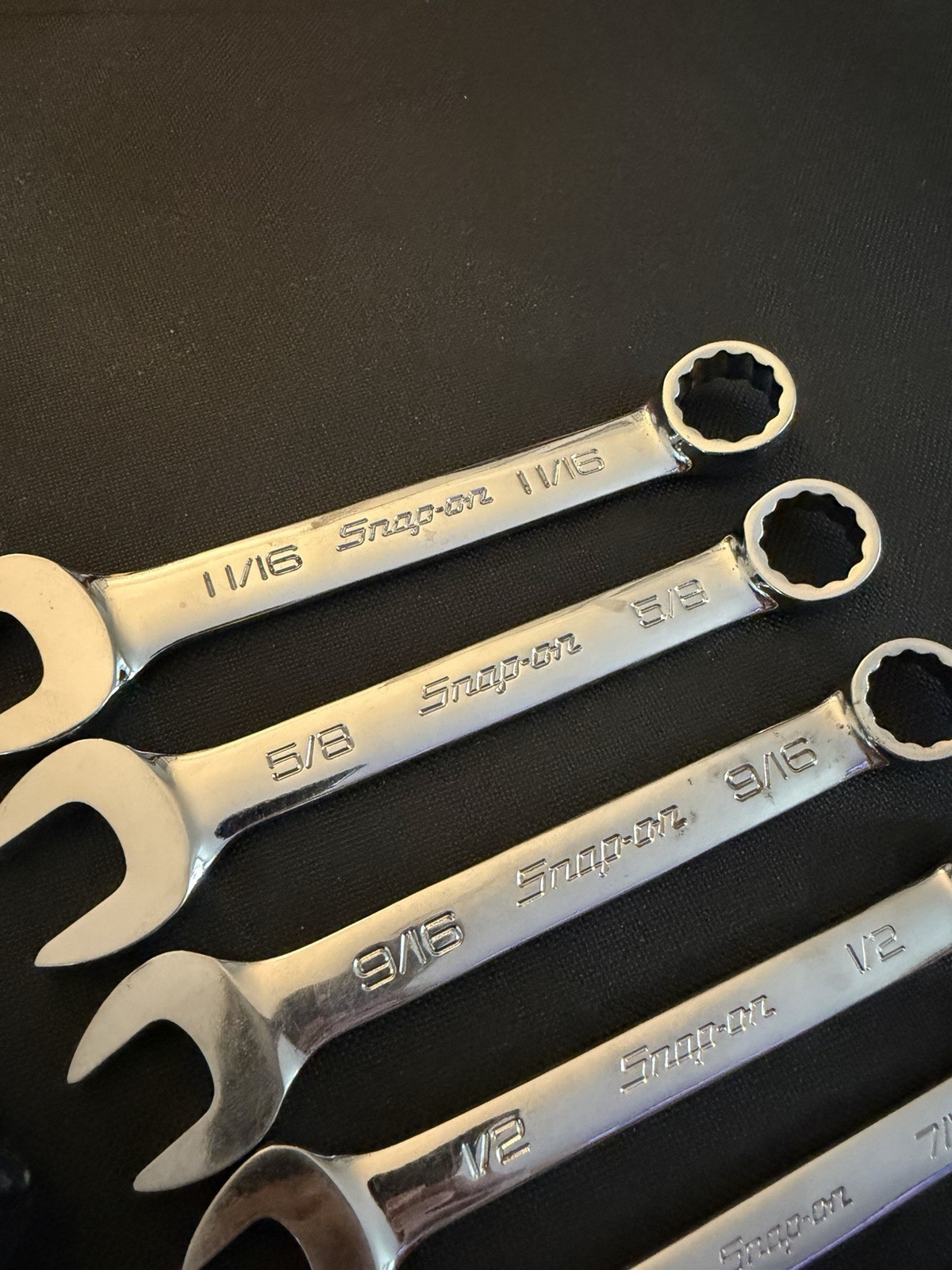Snap On 12 Piece Stubby SAE Wrench Set 11/32 – 1 – OEX110B-OEX320B-OEX300B-OEXB