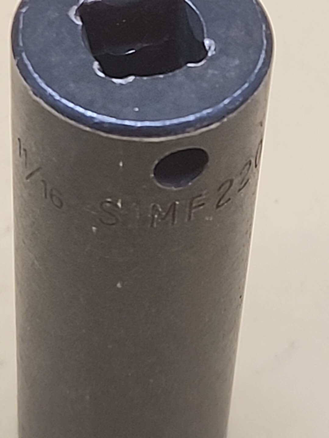 Snap-on Tools SIMF220 – 11/16″ Deep Impact Socket 3/8″ Drive 6 Pt USA