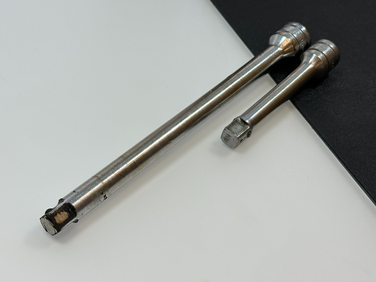 🇺🇸 Snap On Tools USA 2pc 1/2″ Drive Extension Set Lot, SX5 5″ & SX10 10″ Long