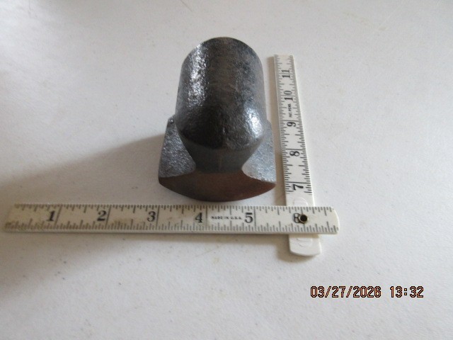 Vintage Auto Body Fender Repair Curved Hand Dolly Anvil Dollie