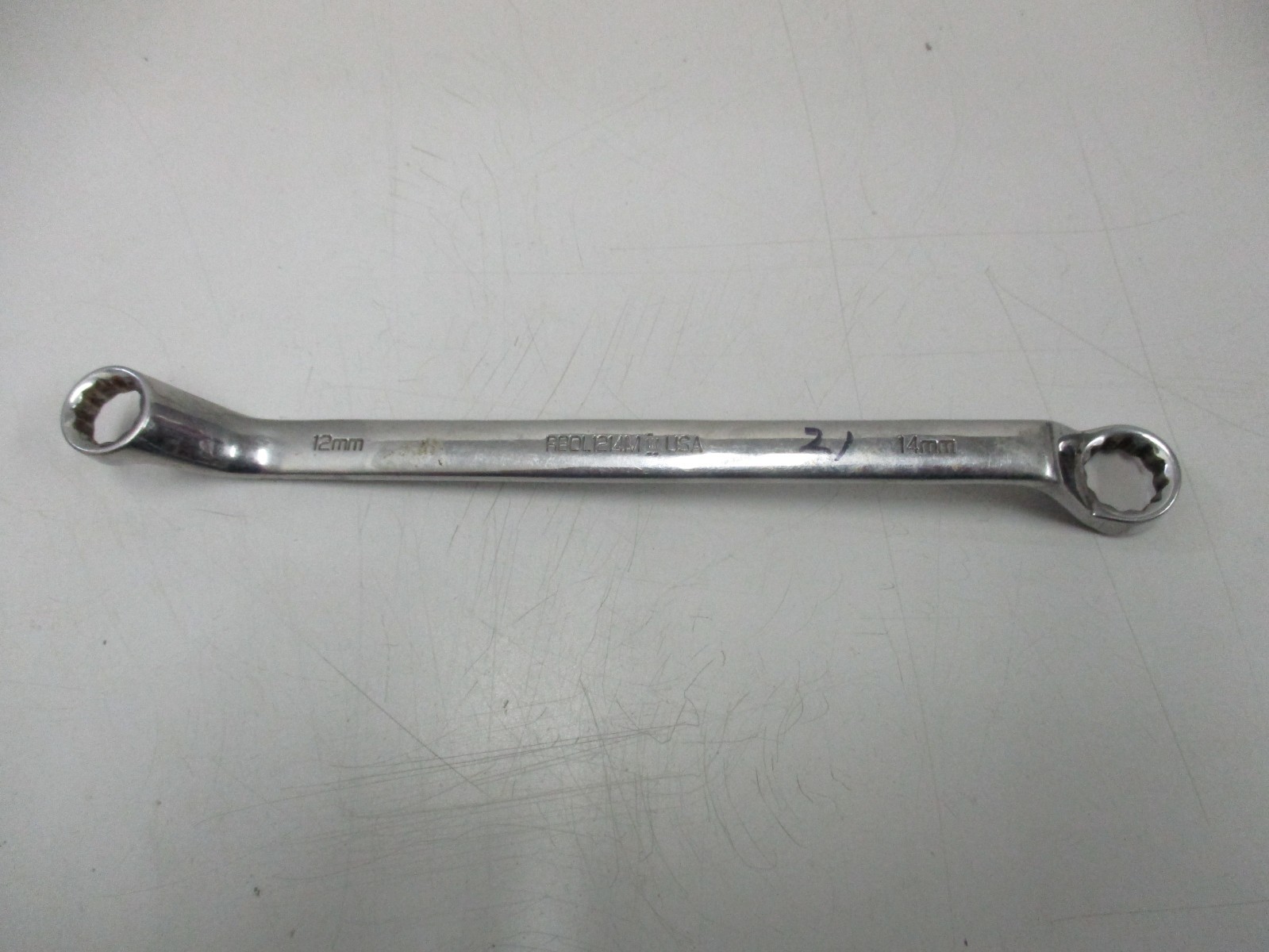 Matco RBDL1214M 12 Point Offset Double Box End Wrench 12mm x 14mm