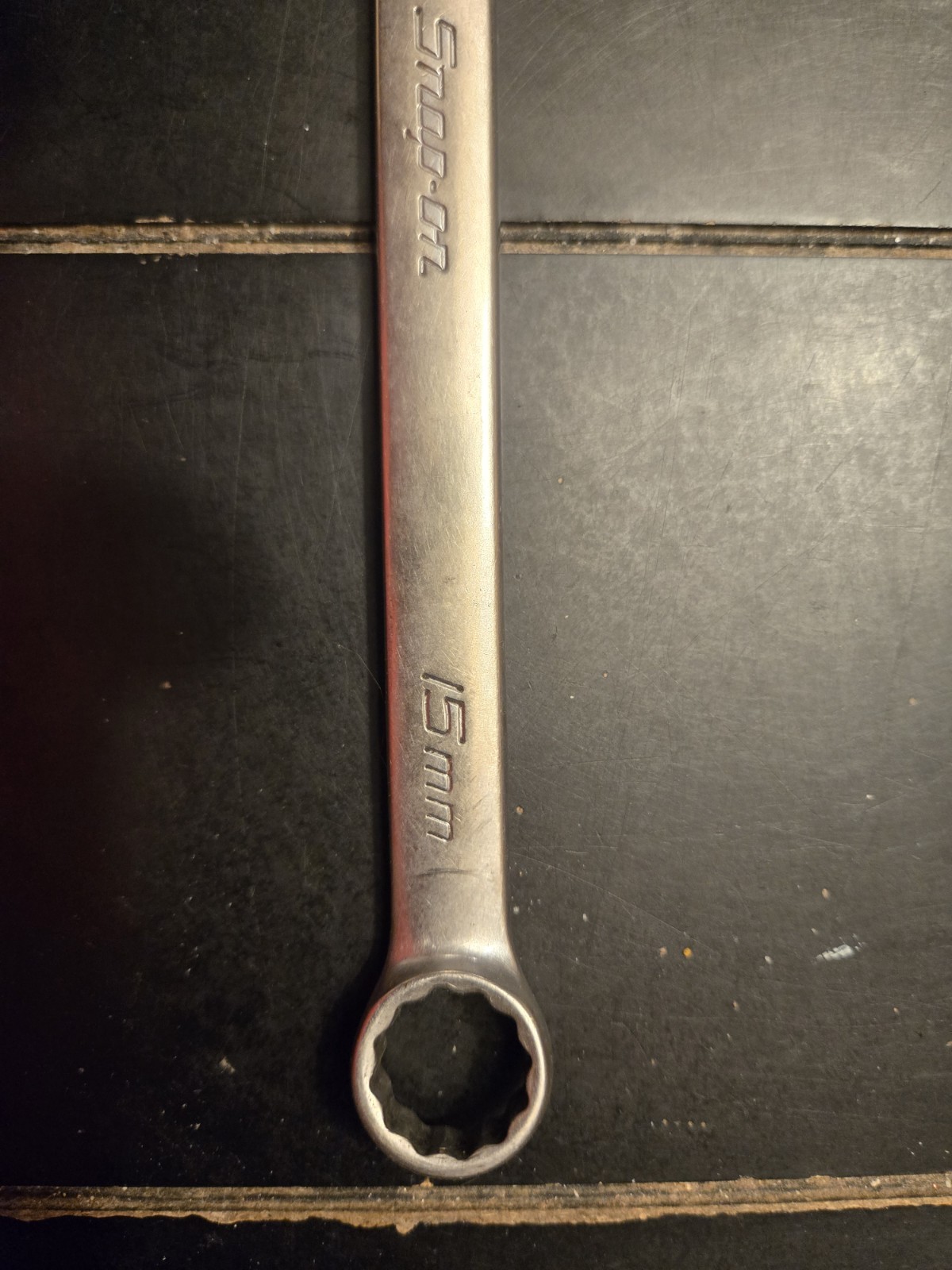 Snap-on Tools OEXM150A 15mm Open End Combination Wrench 12 Point USA