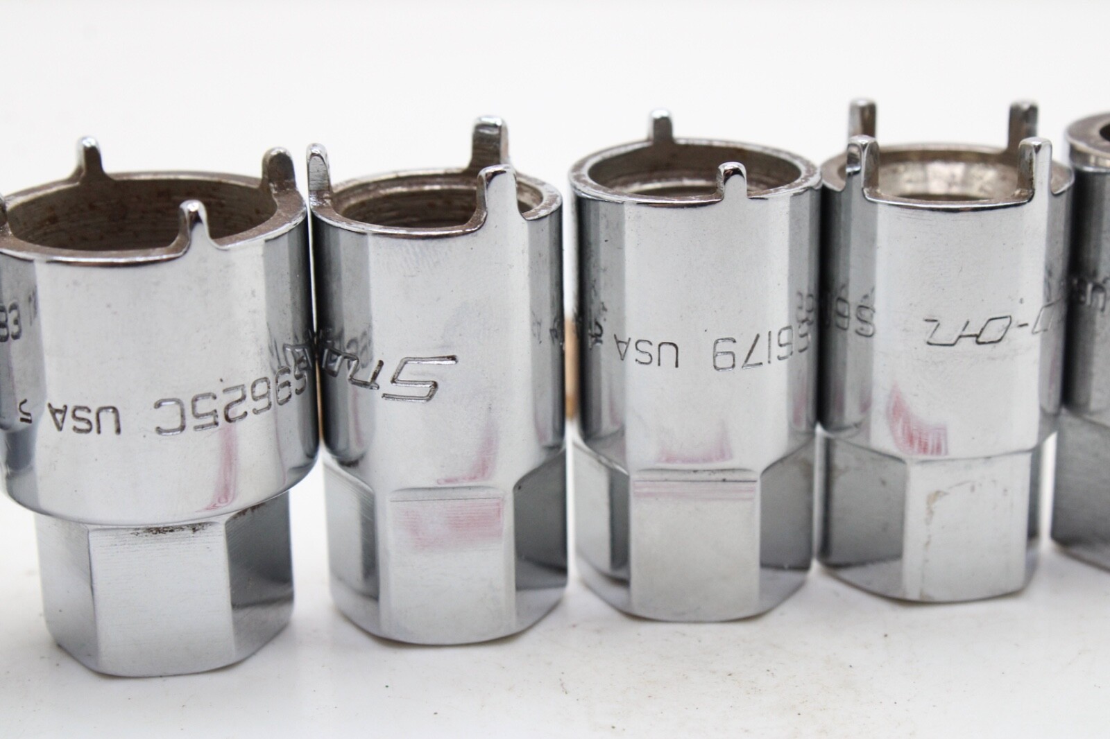 Snap on RARE 2006ANT 6-Piece Chrome Vehicle Antenna Nut Socket Set USA