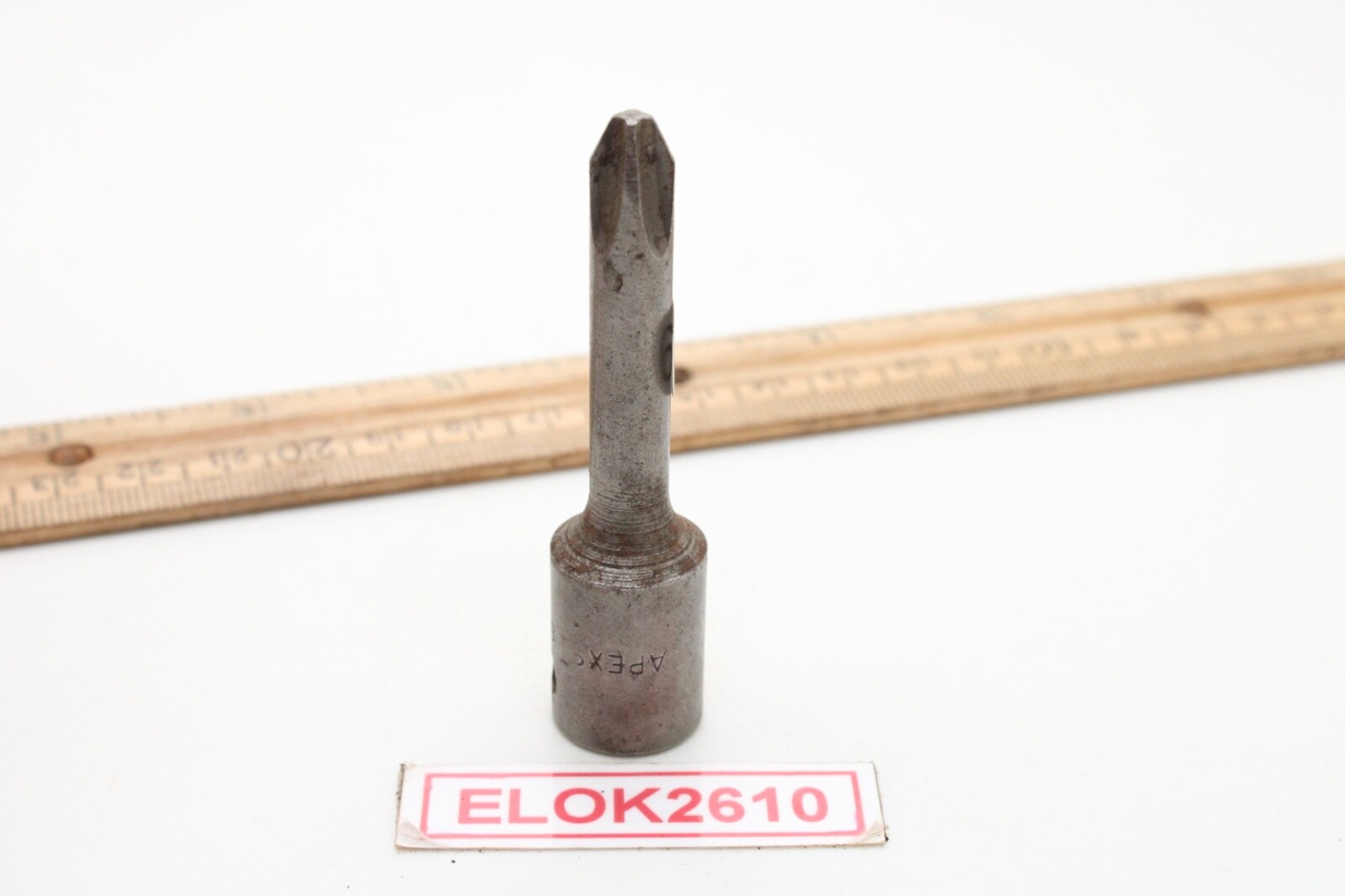 Apex Tools 833 #3 Phillips 3″ 3/8″ Drive Black Chrome Screwdriver Bit Socket