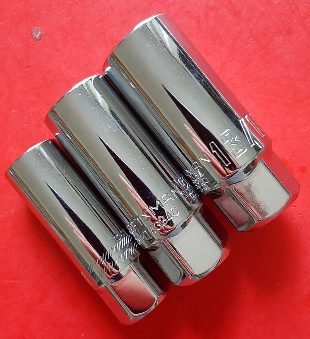 NEW CRAFTSMAN TOOLS 3 Piece 3/8″ Drive Spark Plug Socket Set 5/8″ 3/4″ 13/16″