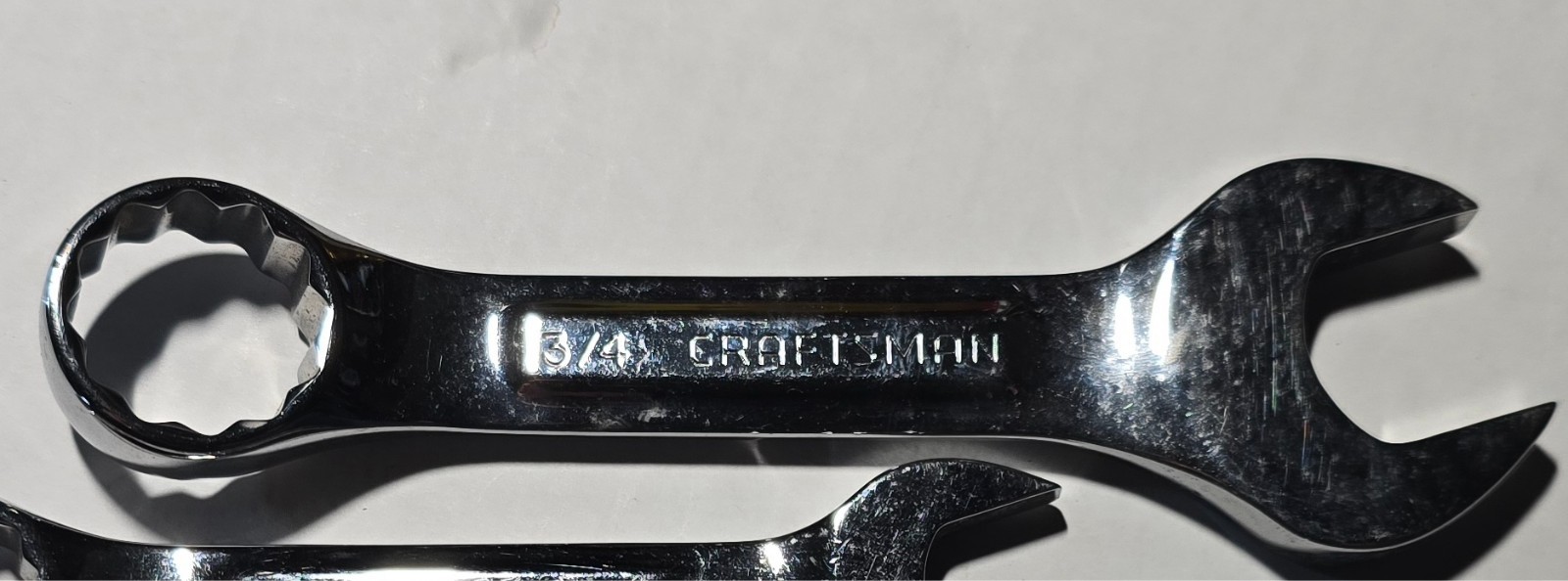CRAFTSMAN STUBBY SHORT WRENCH SAE INCH PROFESSIONAL