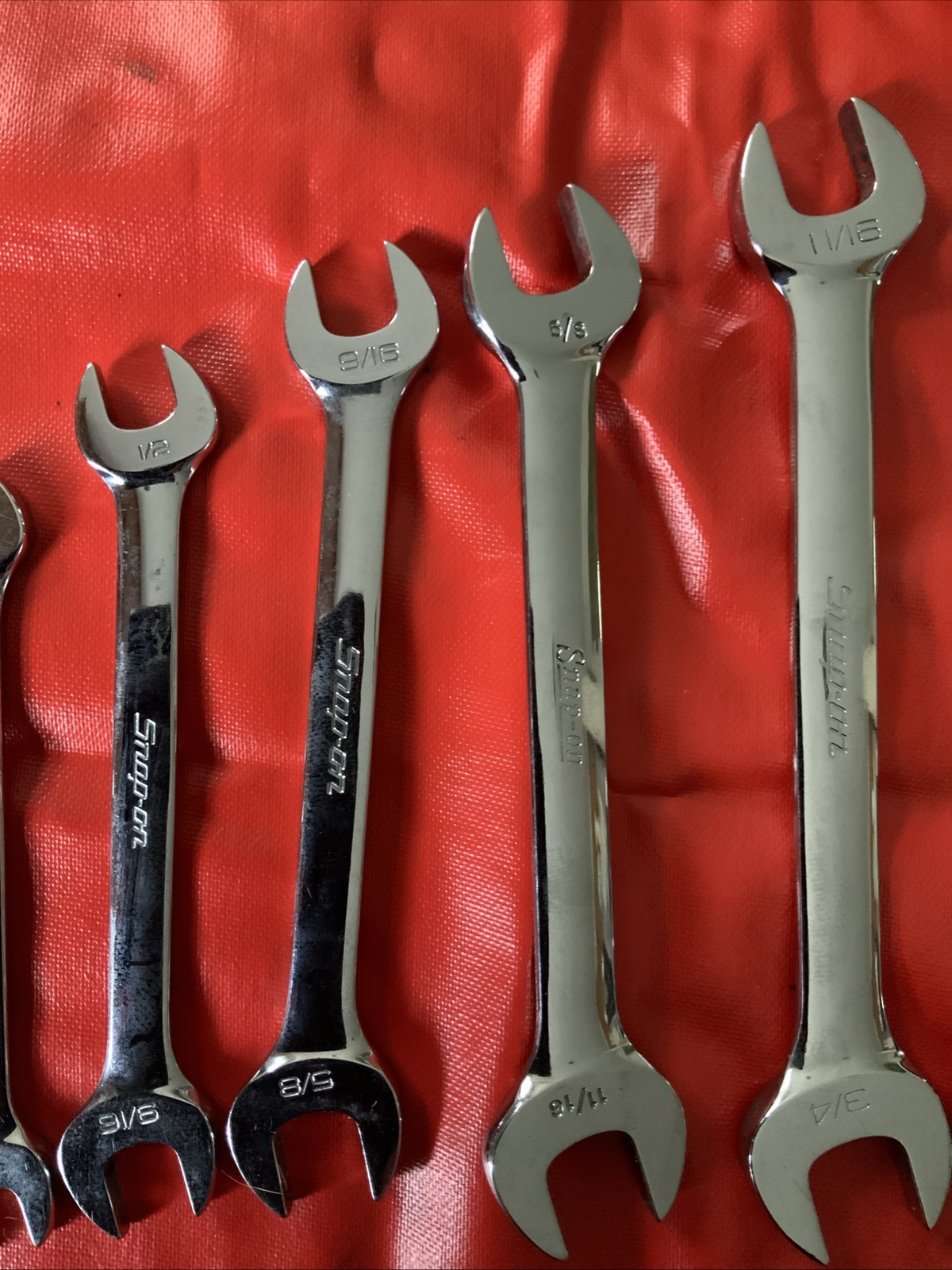 Snap On 15pc Double Open End Wrench Set, 1/4 Up To 1 5/16….sae….