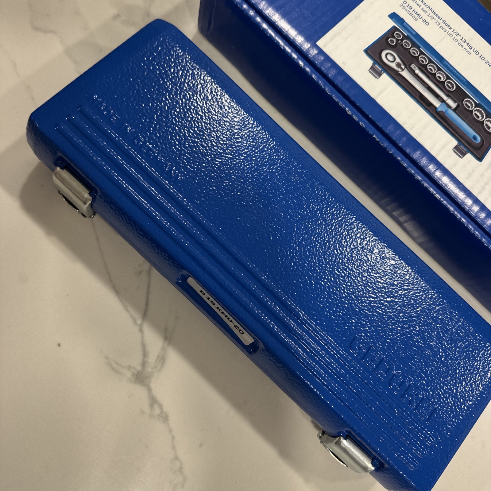 Gedore Ratchet & Socket Set 1/2 Drive 19 KMU-20 Metric – Made In Germany