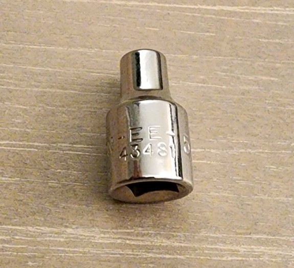 Craftsman USA 5/32″ Socket 6 Point 1/4″ Drive EE 43481